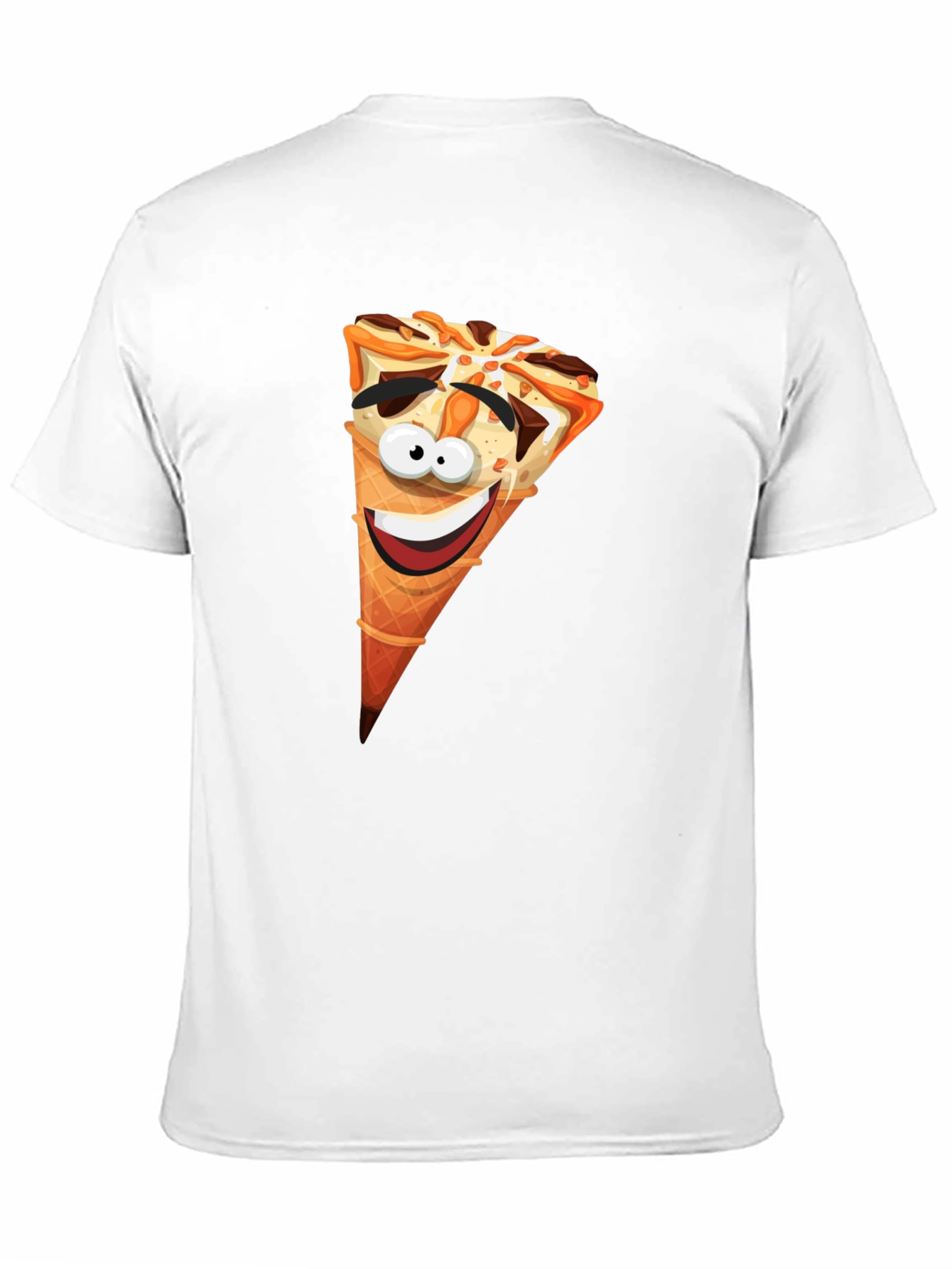 Funny Ice Cream Cone Graphic T-Shirt