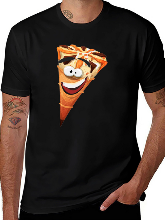 Funny Ice Cream Cone Graphic T-Shirt