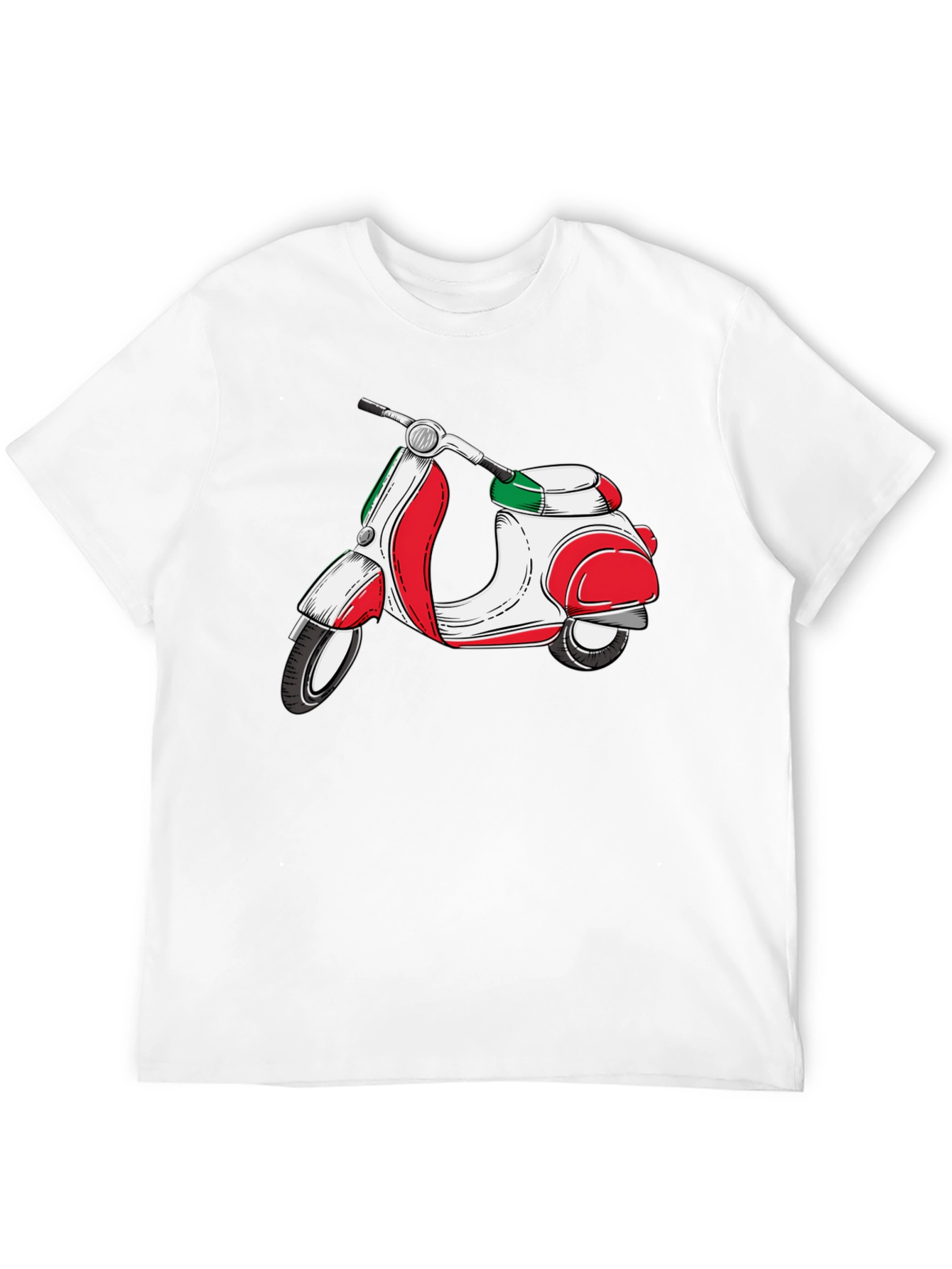 Italian Scooter Graphic Tee