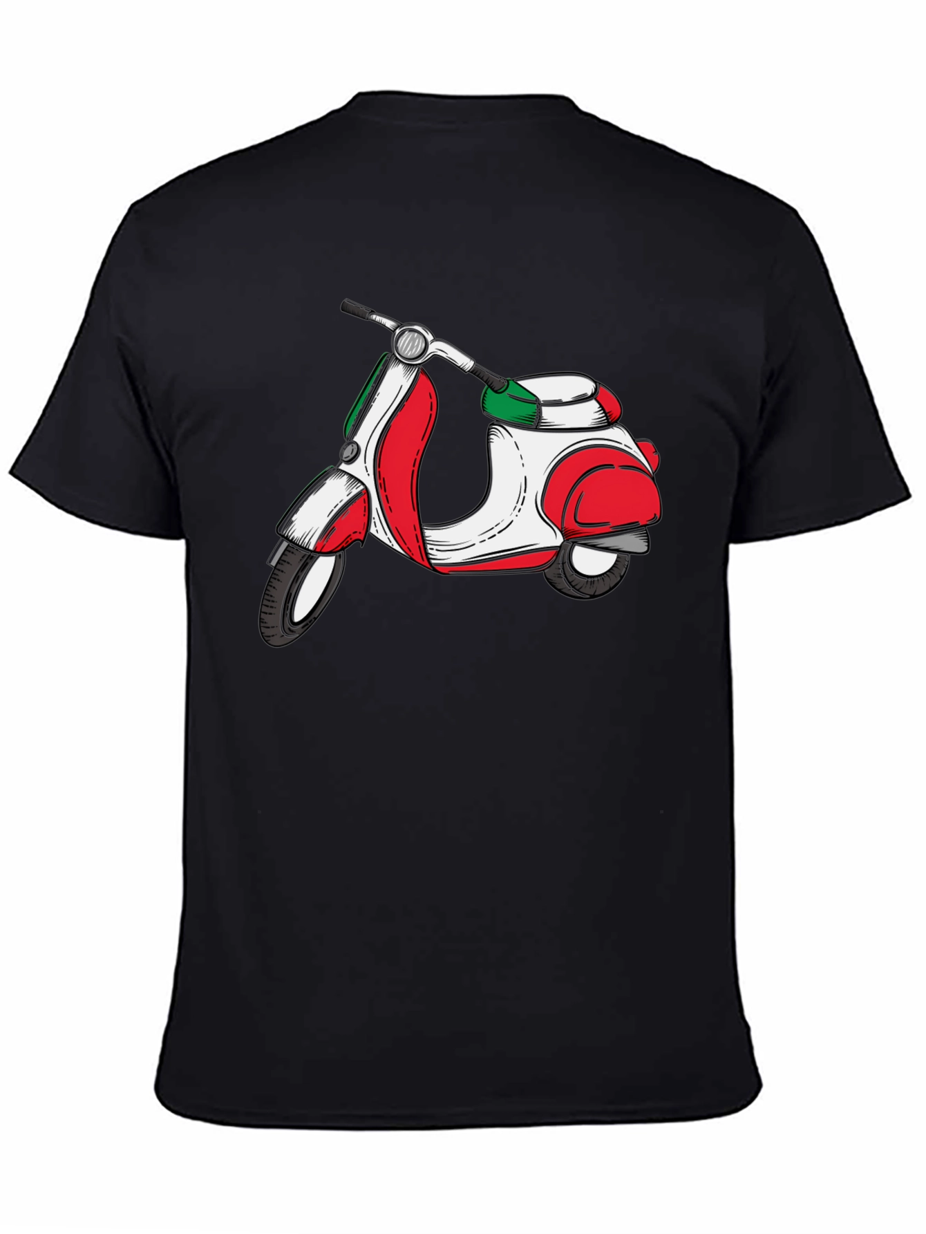 Italian Scooter Graphic Tee