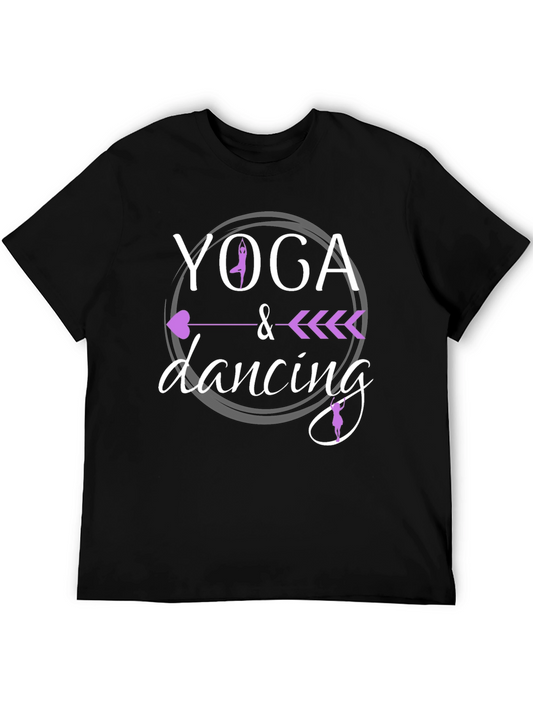 Yoga & Dancing Graphic T-Shirt