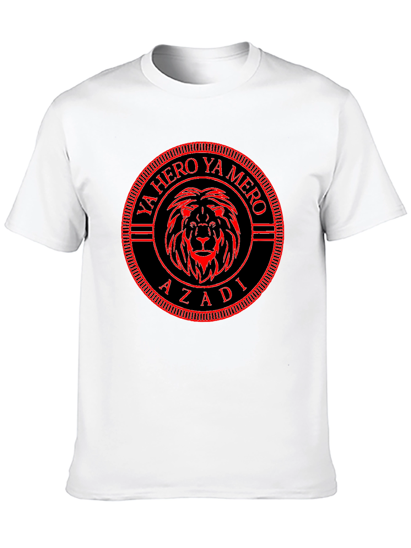 Ya Hero Ya Mero Azadi Black T-Shirt