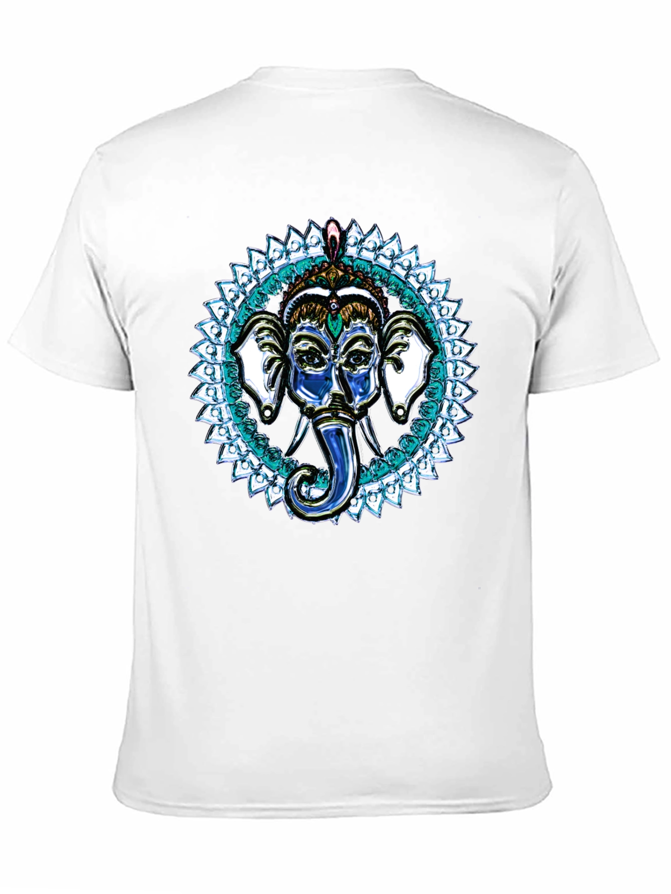 Ganesh Mandala T-Shirt - Spiritual Design