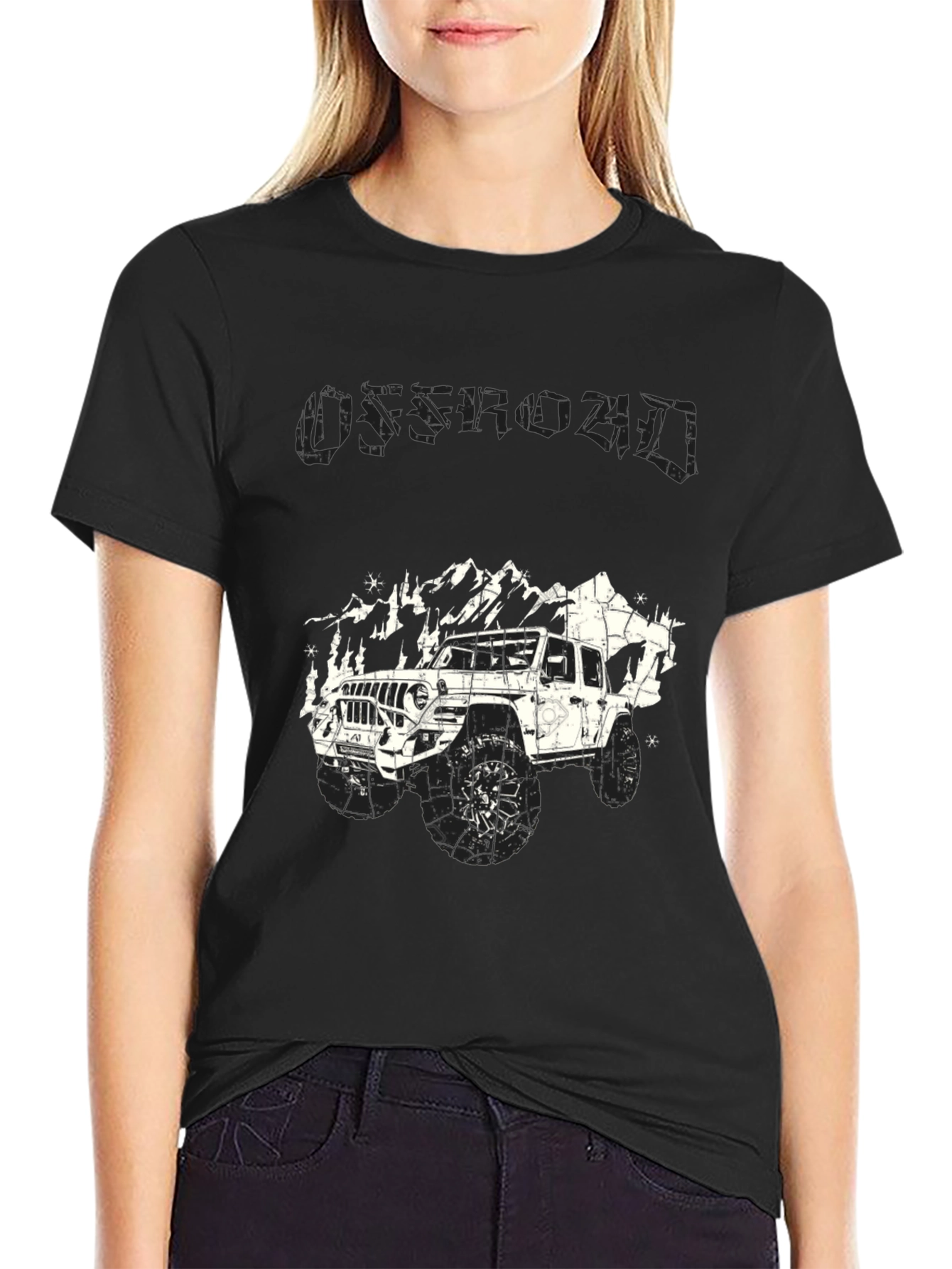 Offroad Adventure T-Shirt - Black Graphic Tee