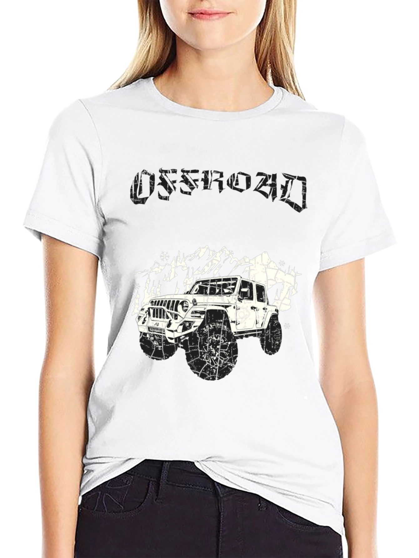 Offroad Adventure T-Shirt - Black Graphic Tee