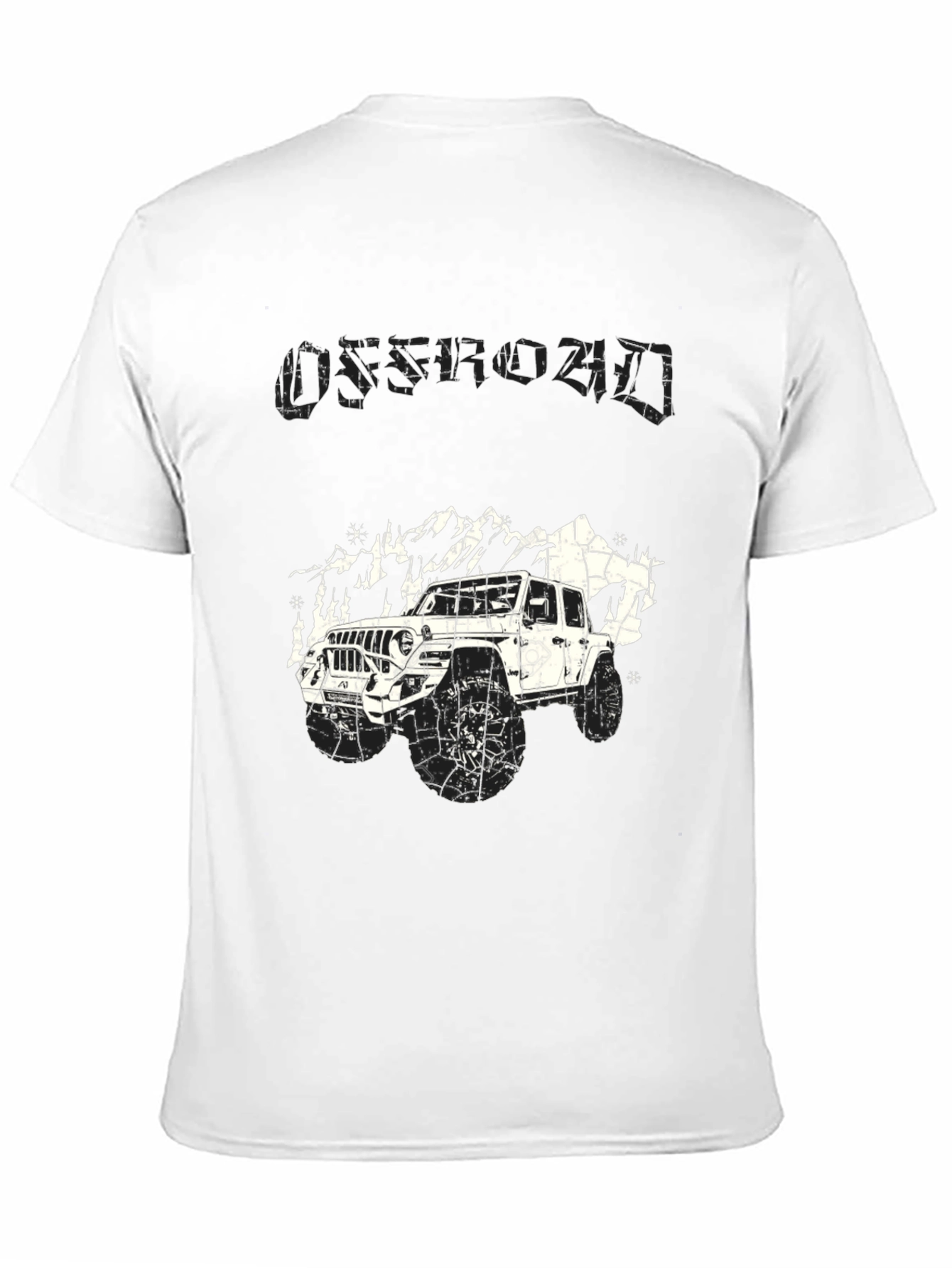 Offroad Adventure T-Shirt - Black Graphic Tee