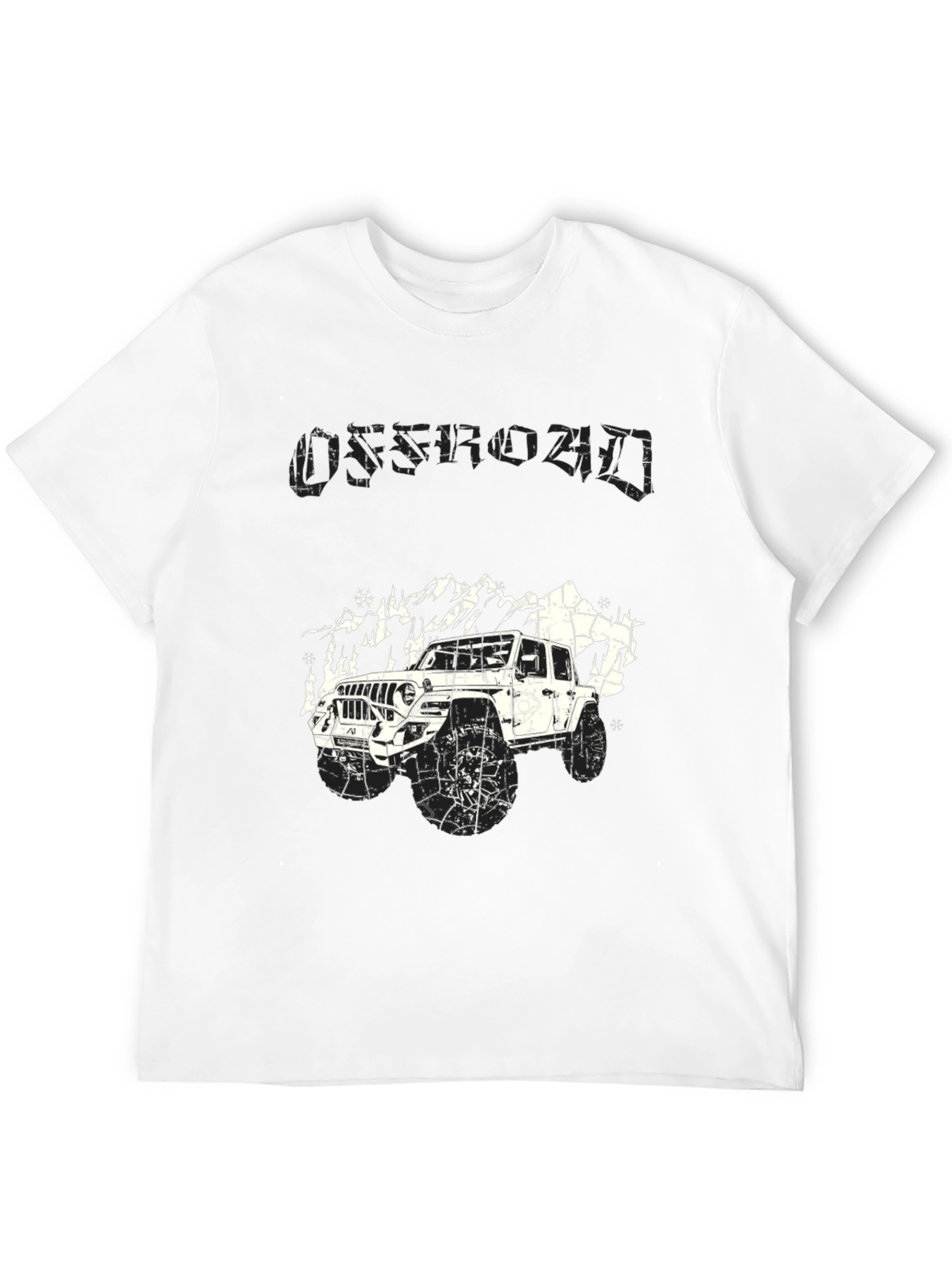 Offroad Adventure T-Shirt - Black Graphic Tee