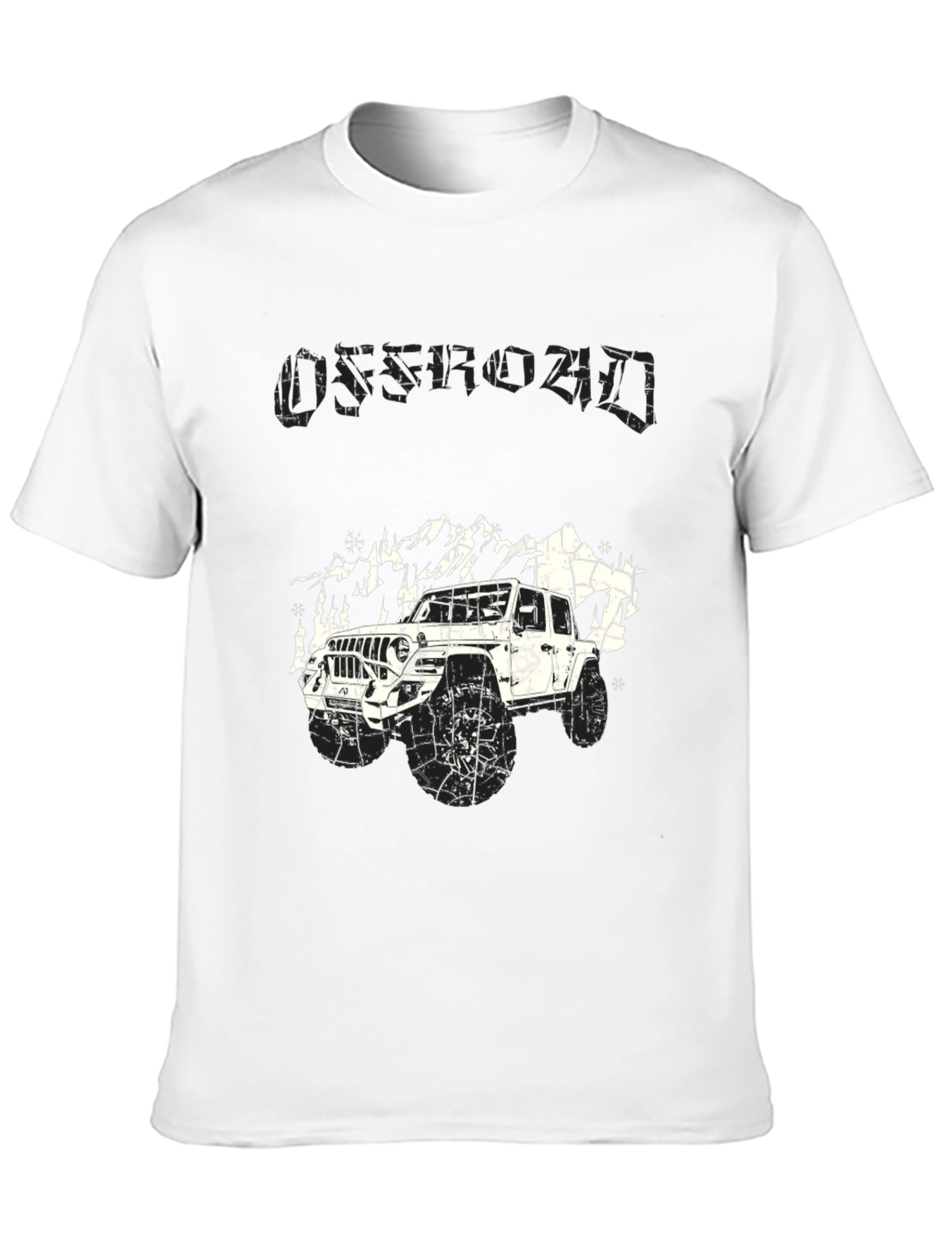 Offroad Adventure T-Shirt - Black Graphic Tee