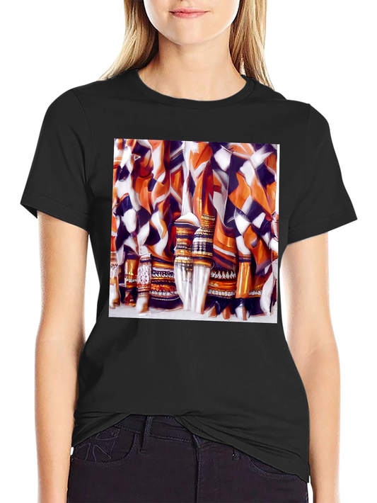 Abstract Pattern Graphic Tee