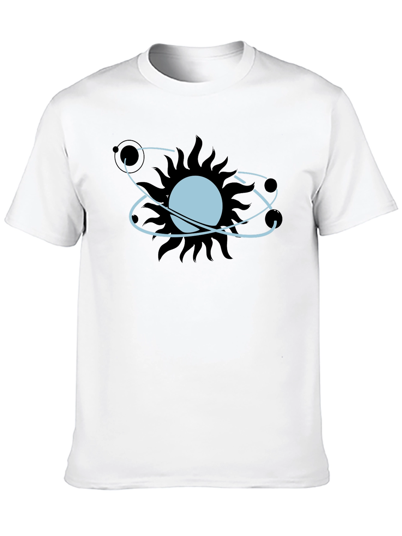 Atomic Sun Graphic Tee - Modern Unisex Style