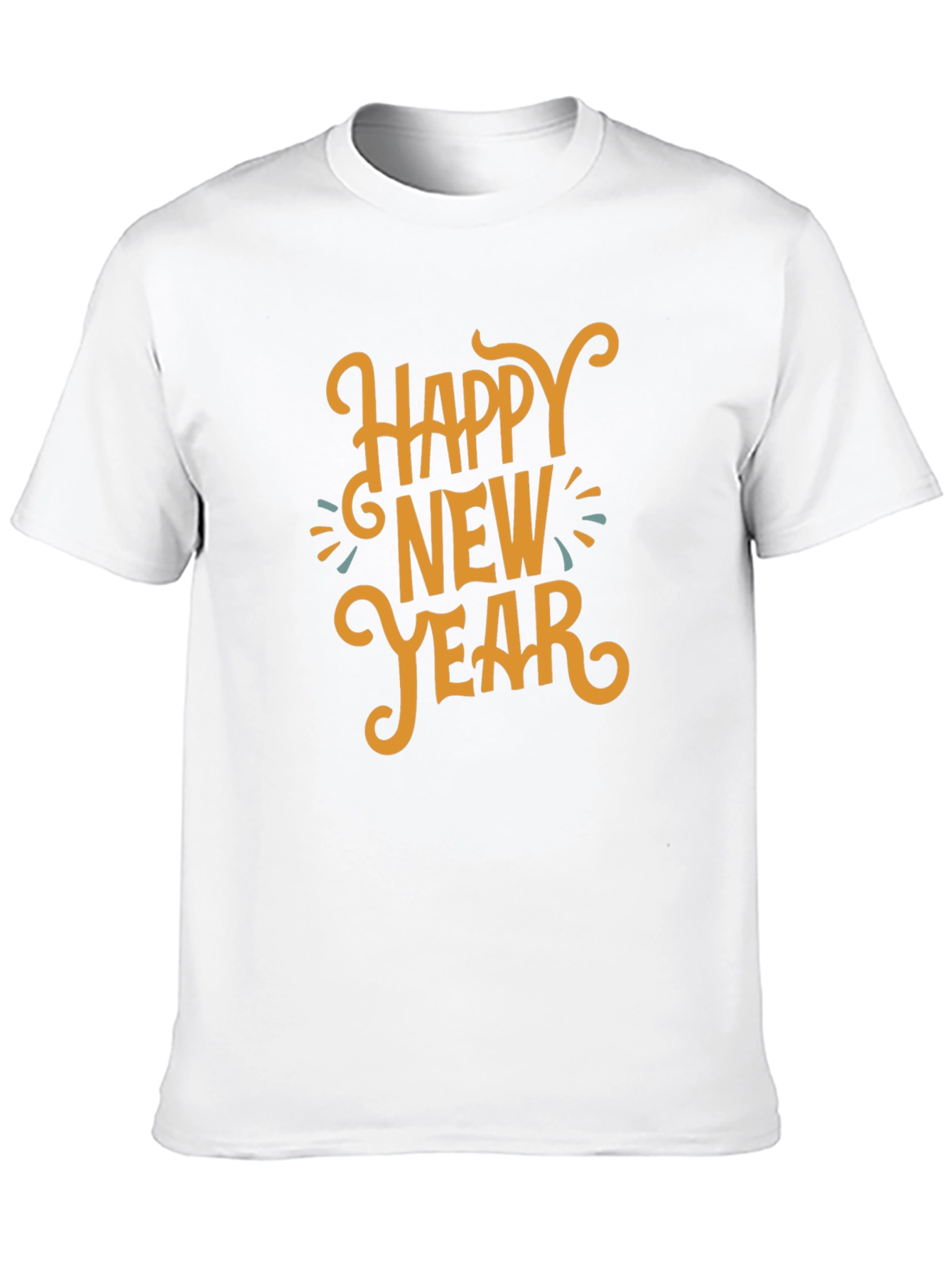 Happy New Year Graphic Tee - Stylish Holiday Shirt