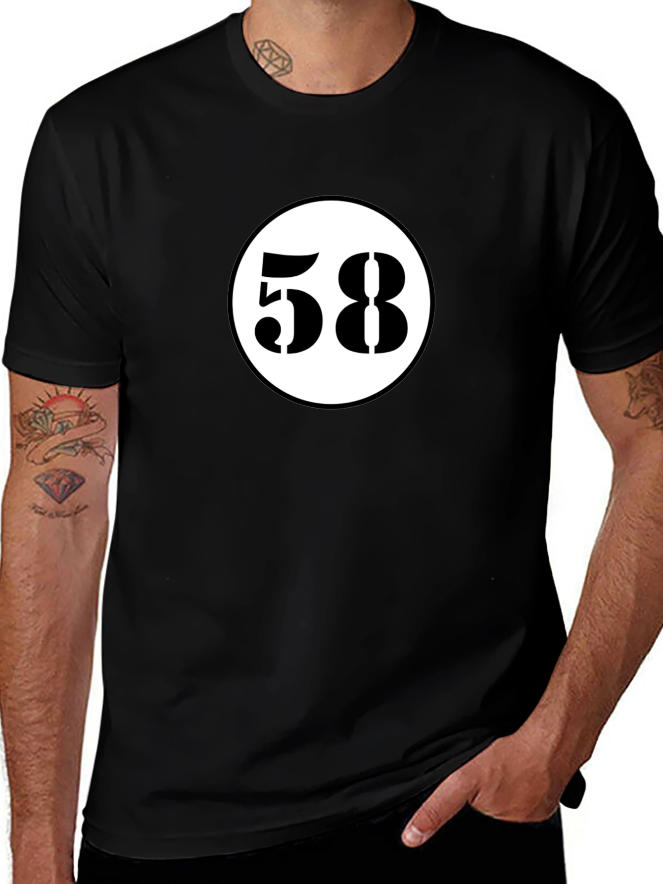 Retro 58 Tee - Classic Racing Inspired