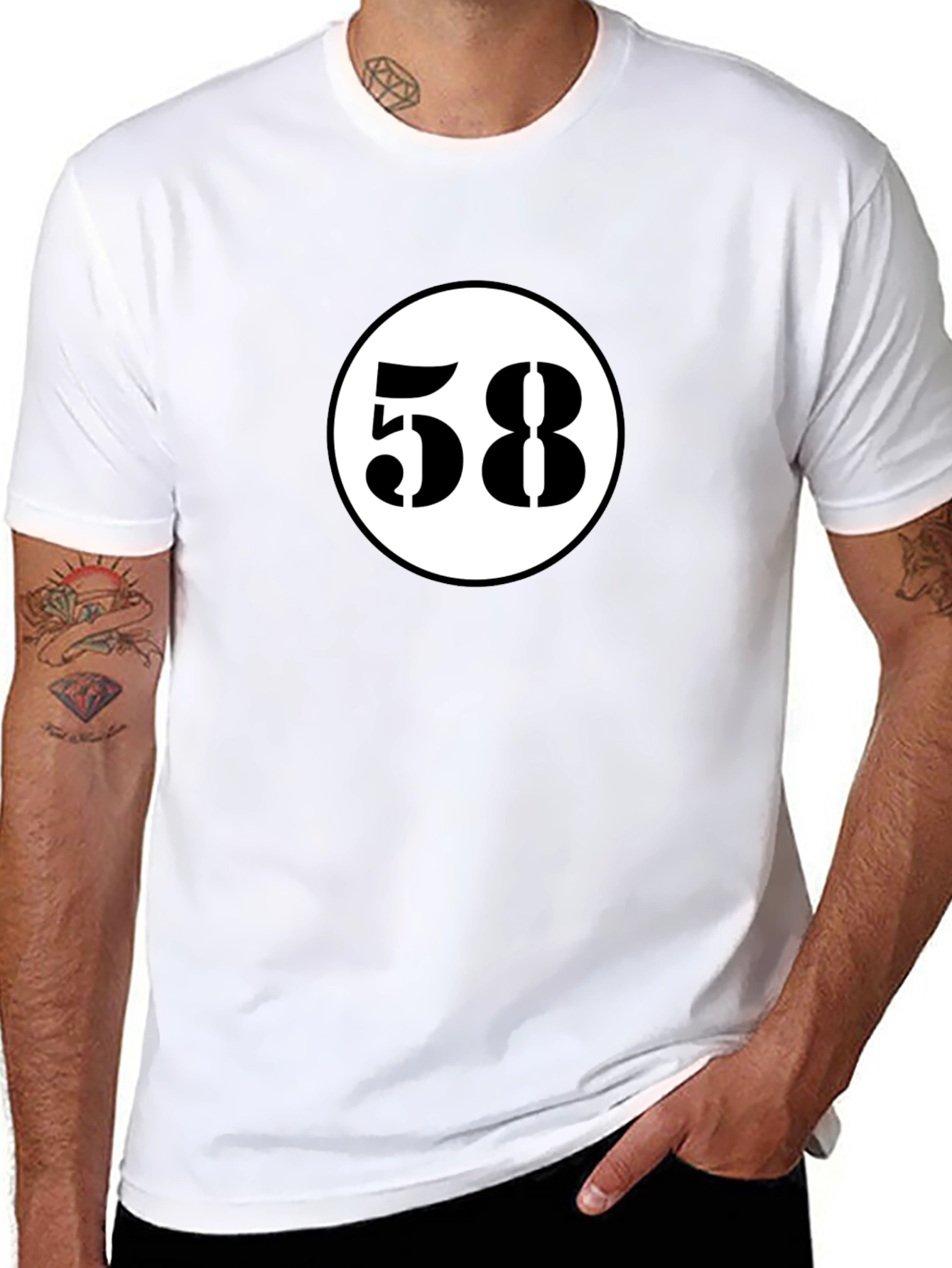 Retro 58 Tee - Classic Racing Inspired