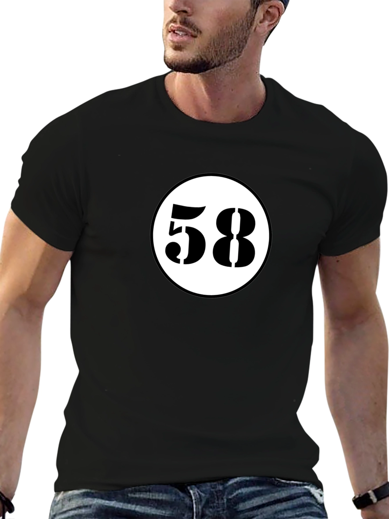 Retro 58 Tee - Classic Racing Inspired