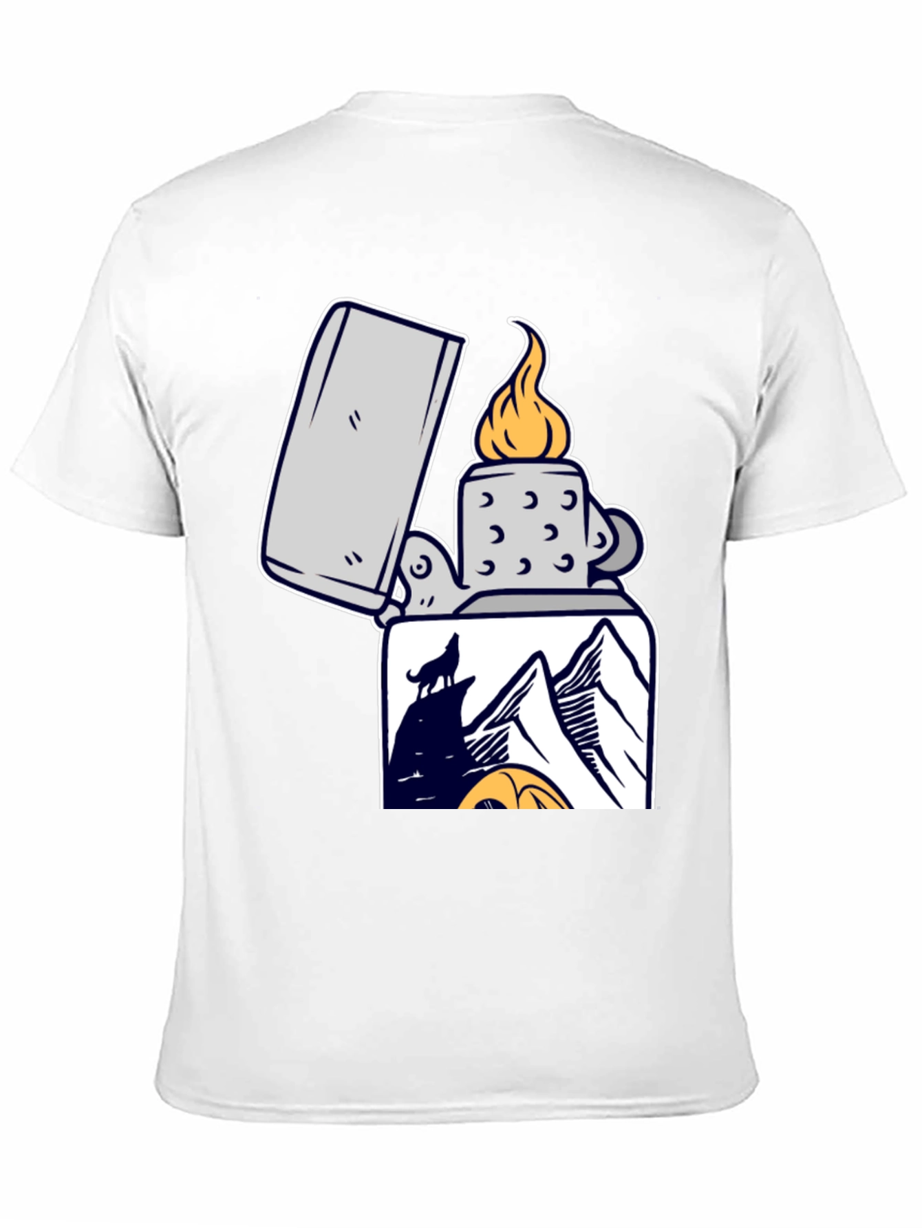 Wolf Mountain Lighter Graphic Tee