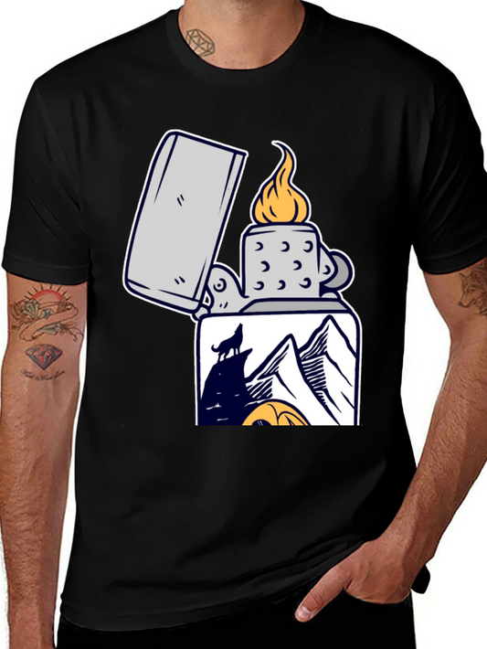 Wolf Mountain Lighter Graphic Tee
