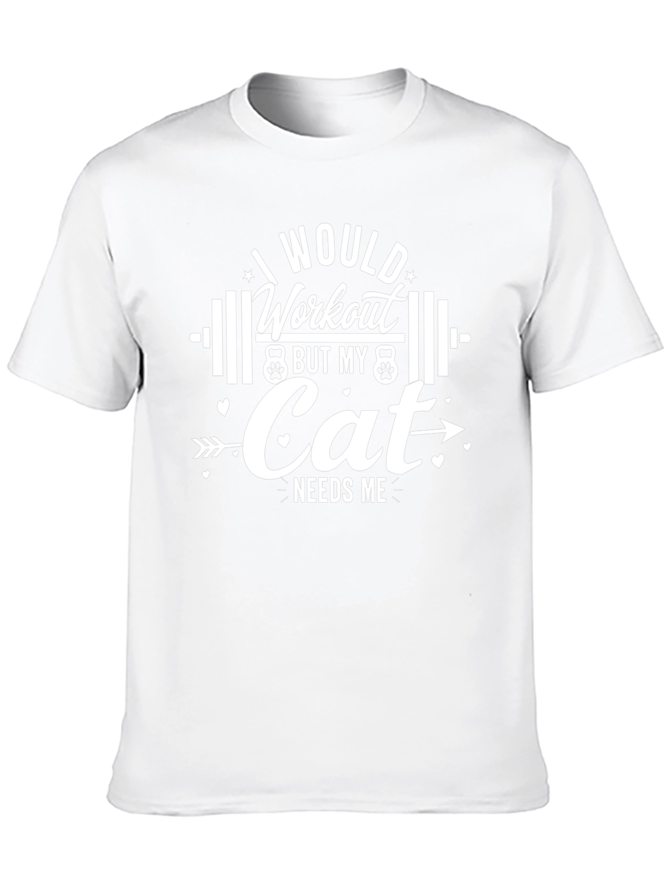 Funny Cat Workout T-Shirt