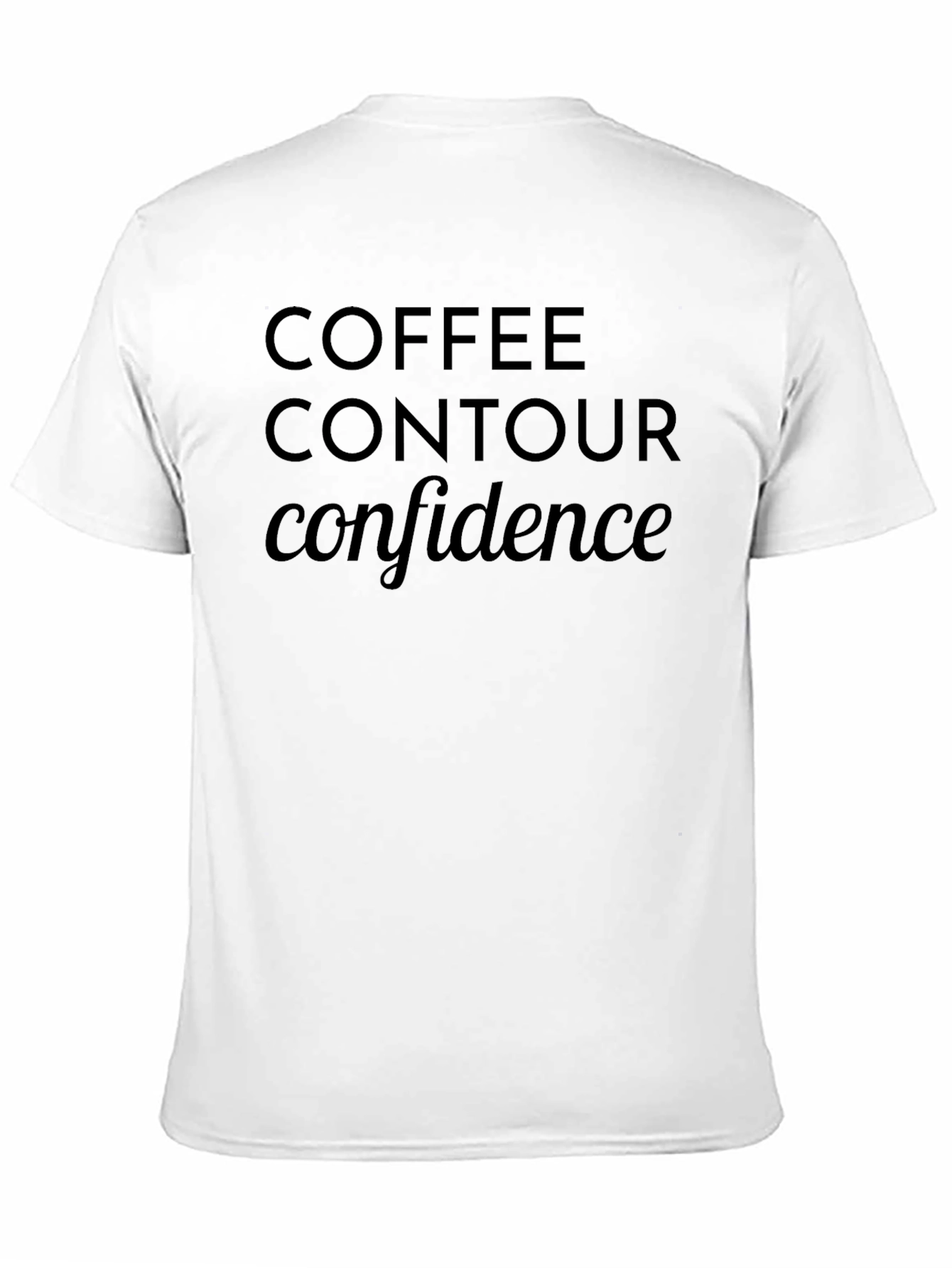 Coffee Contour Confidence T-Shirt