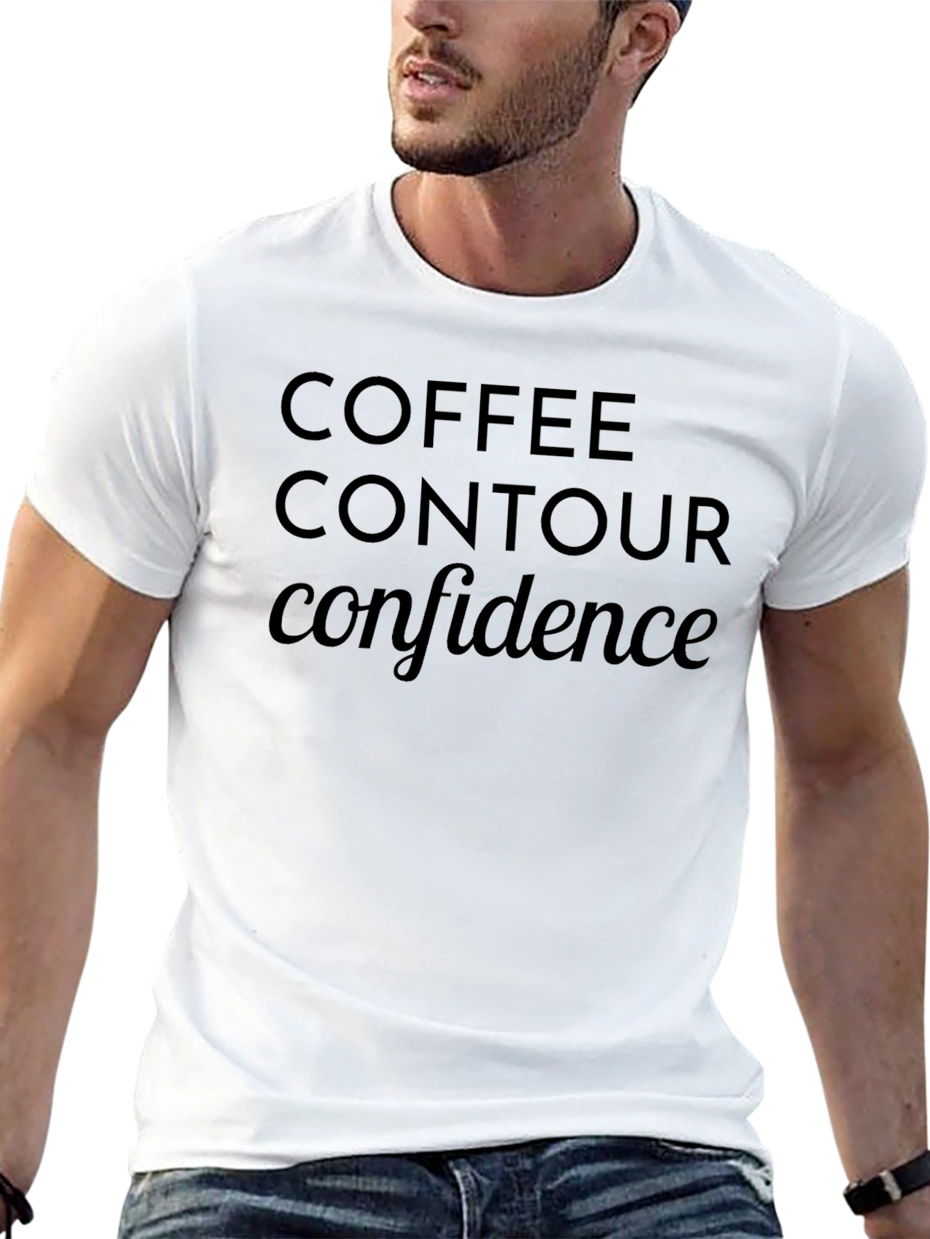 Coffee Contour Confidence T-Shirt