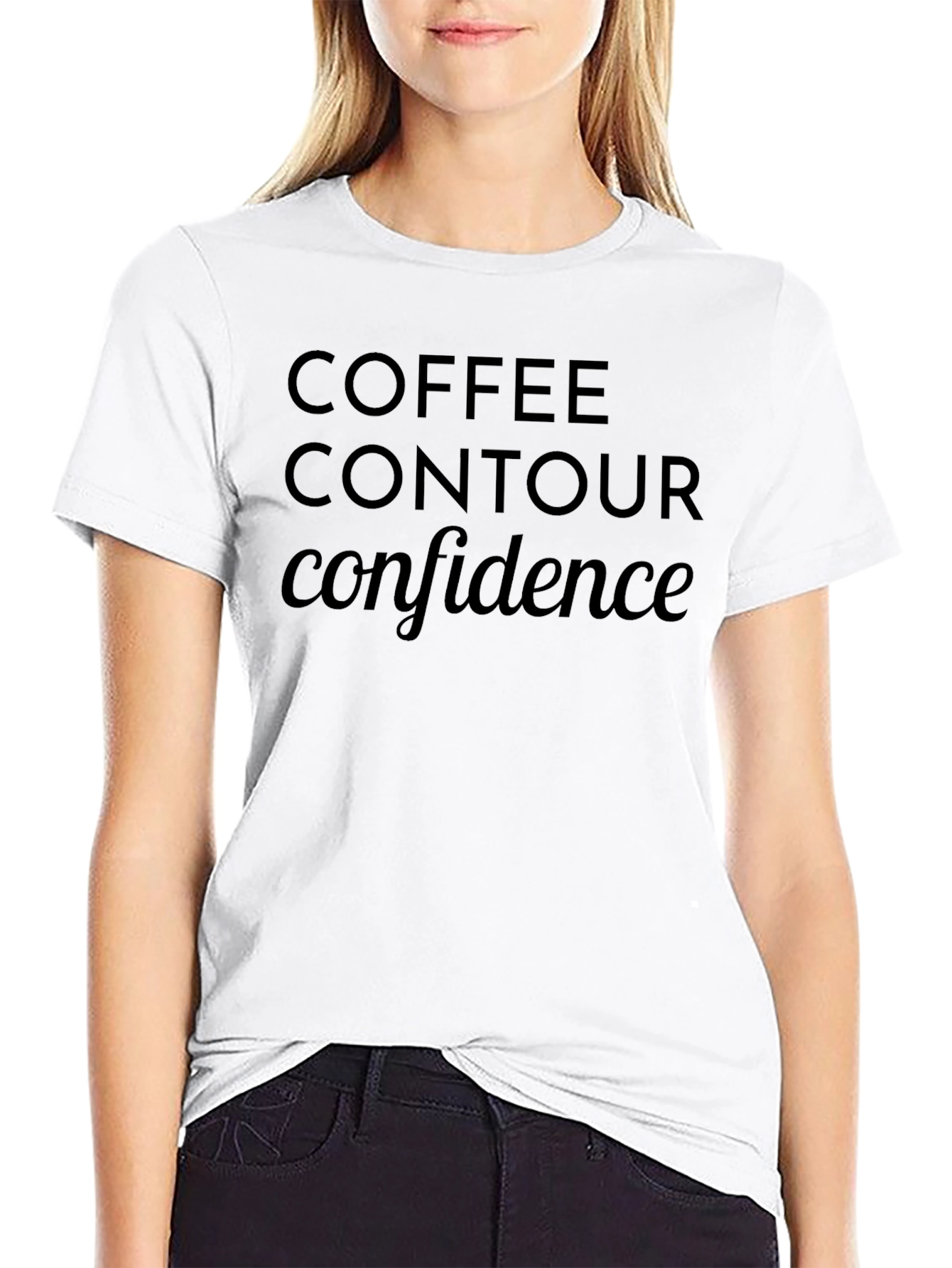 Coffee Contour Confidence T-Shirt