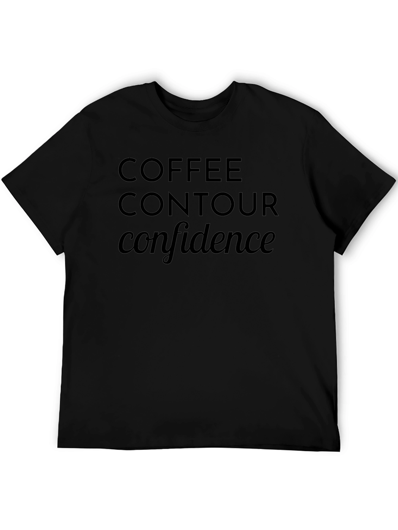 Coffee Contour Confidence T-Shirt