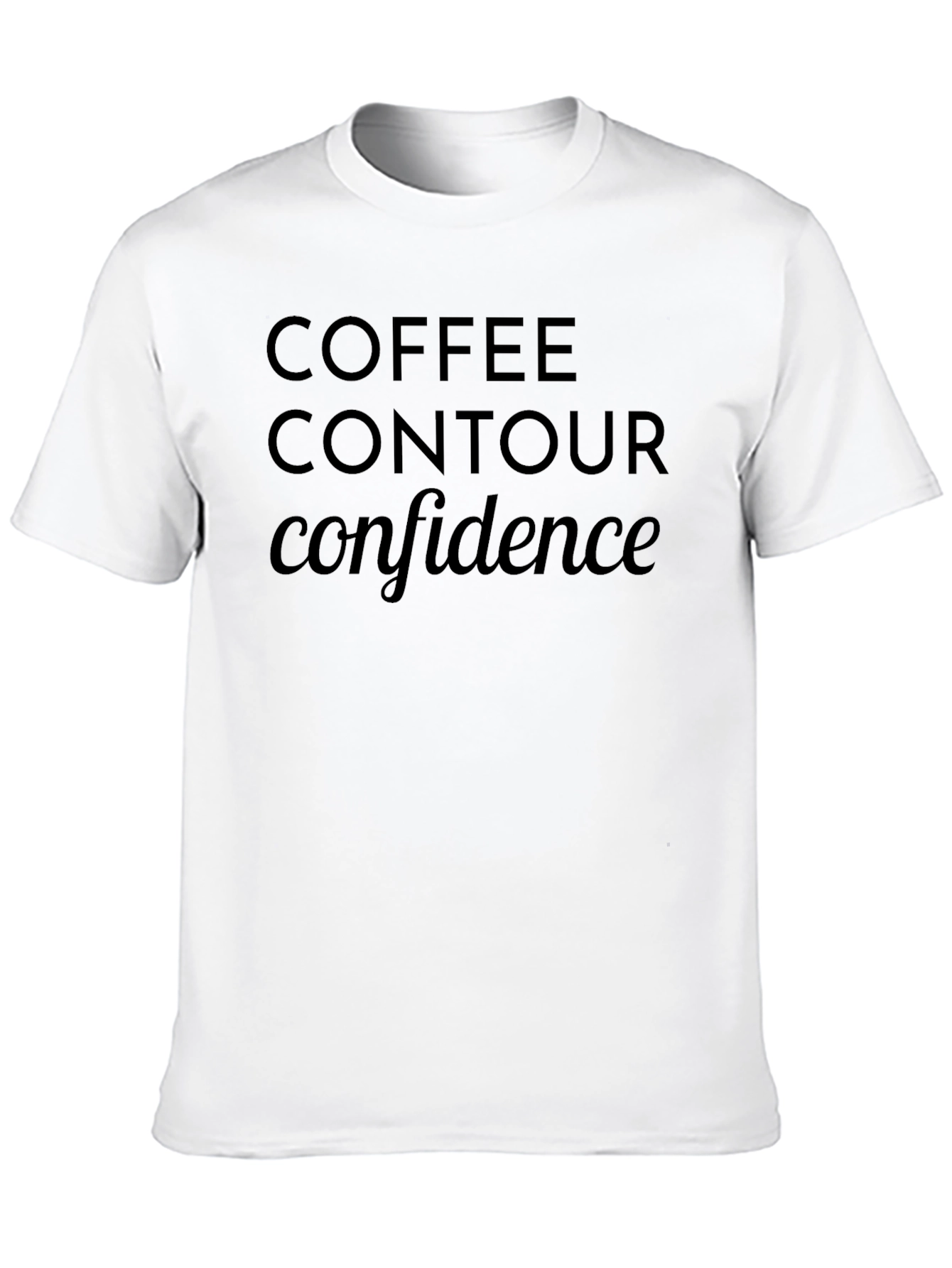 Coffee Contour Confidence T-Shirt