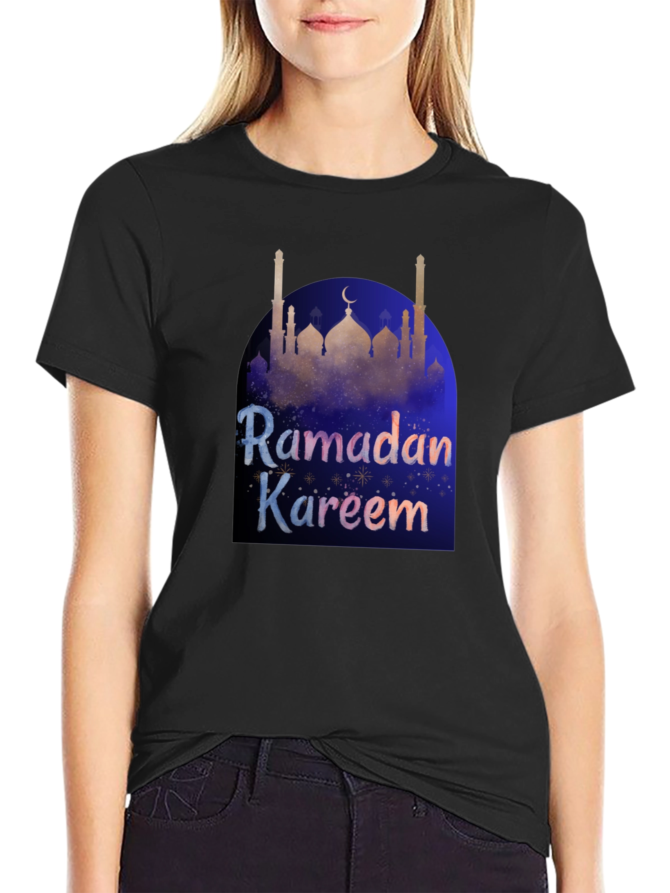 Ramadan Kareem T-Shirt - Mens Black Tee