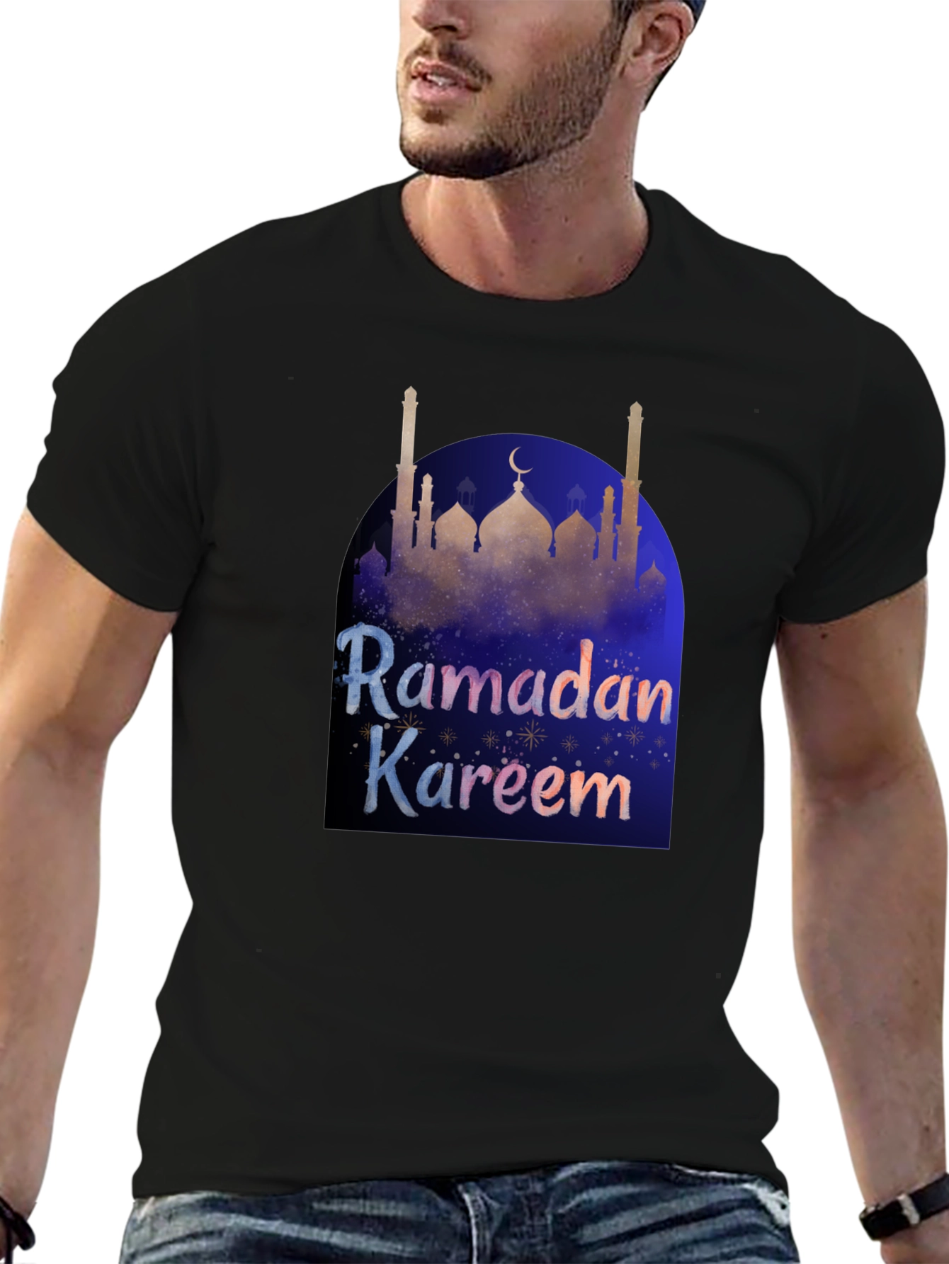 Ramadan Kareem T-Shirt - Mens Black Tee