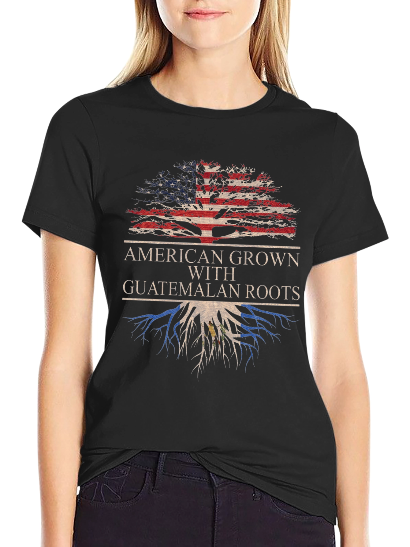 American Grown With Guatemalan Roots T-Shirt