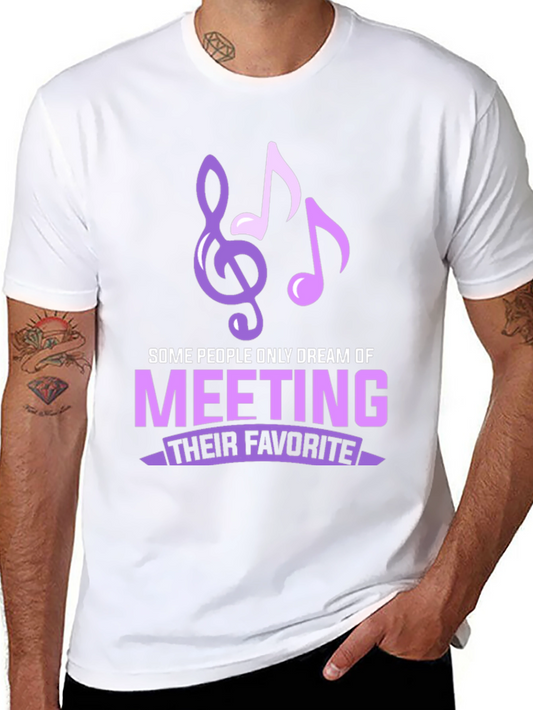Music Lover T-Shirt - Some People Dream