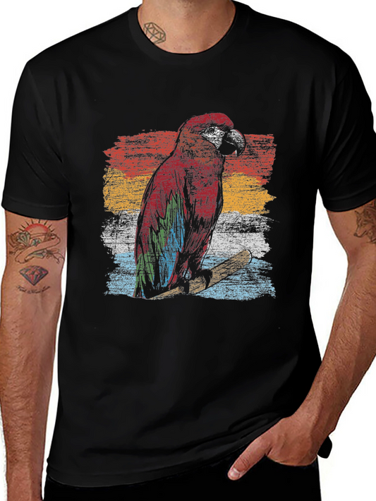 Vintage Parrot Graphic Tee