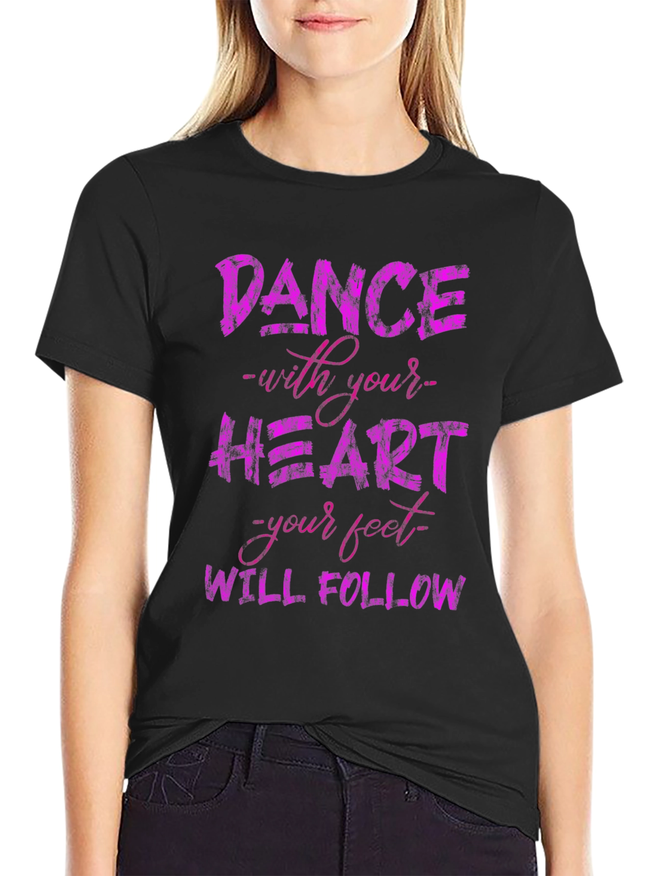 Dance with Your Heart Graphic Tee