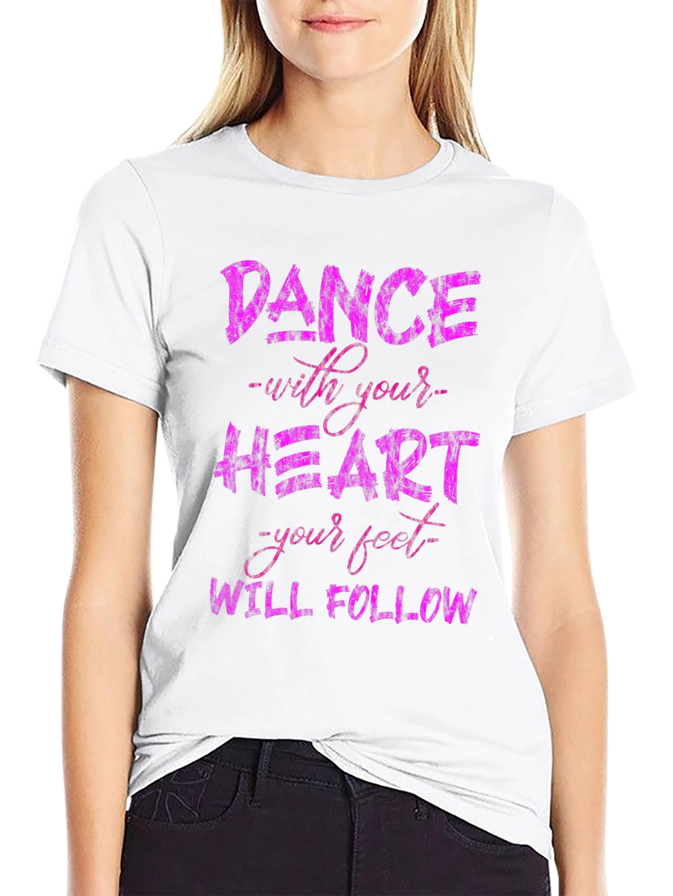 Dance with Your Heart Graphic Tee