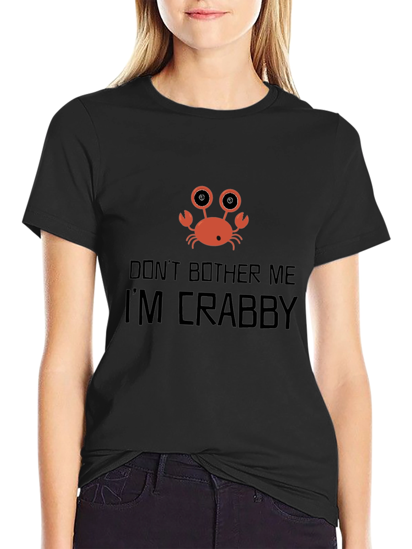 Crabby Graphic T-Shirt - Dont Bother Me