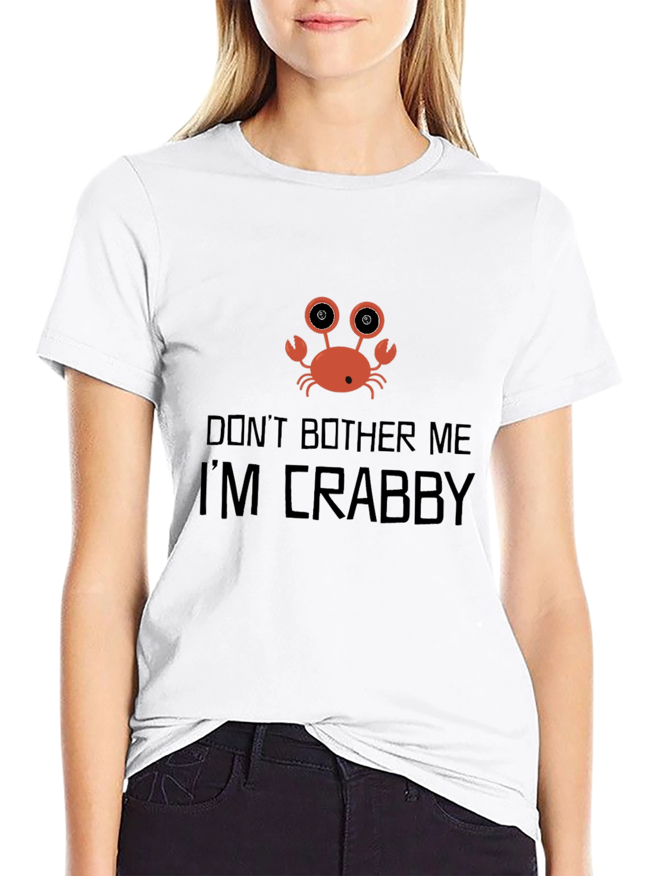 Crabby Graphic T-Shirt - Dont Bother Me