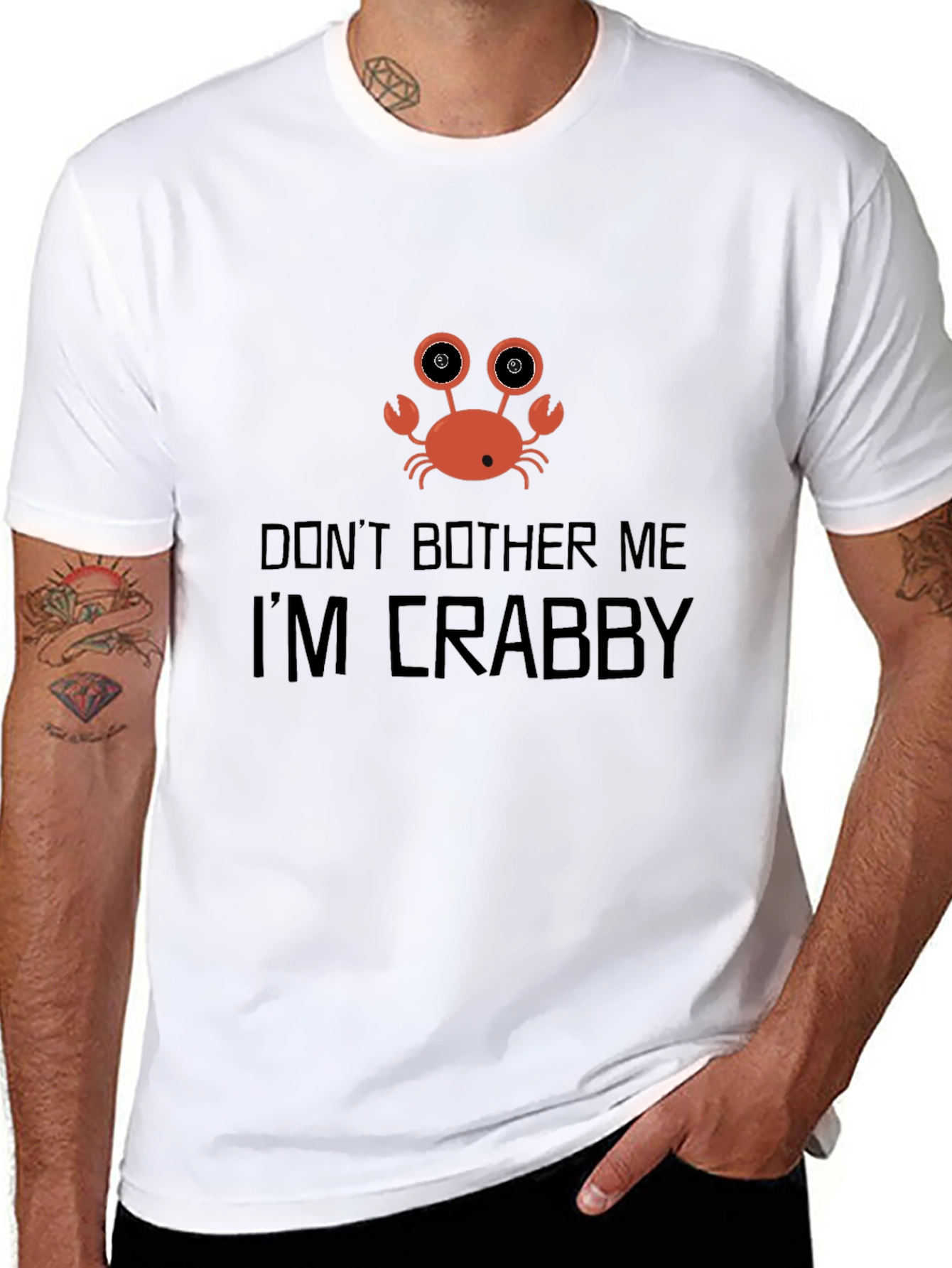 Crabby Graphic T-Shirt - Dont Bother Me