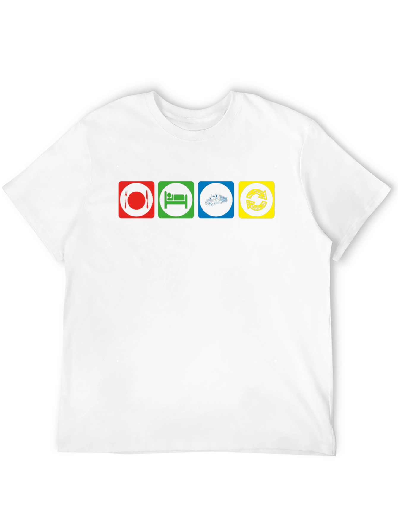 Eat Sleep Code Repeat Black T-Shirt