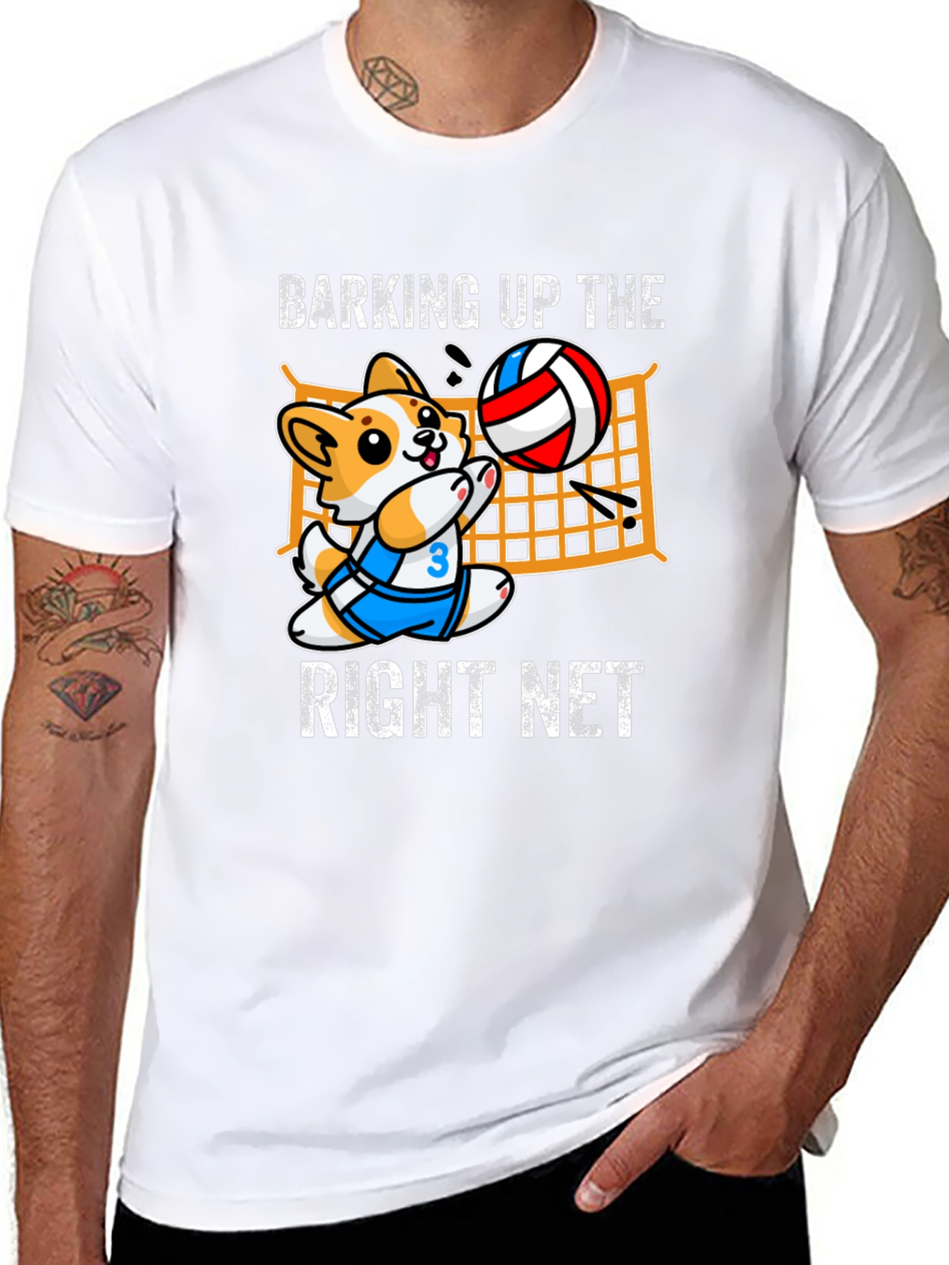 Barking Up the Right Net T-Shirt