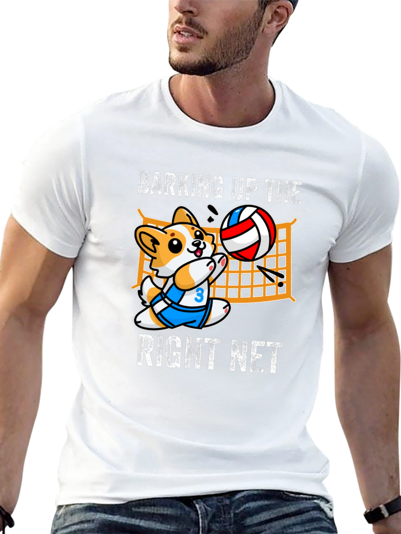 Barking Up the Right Net T-Shirt