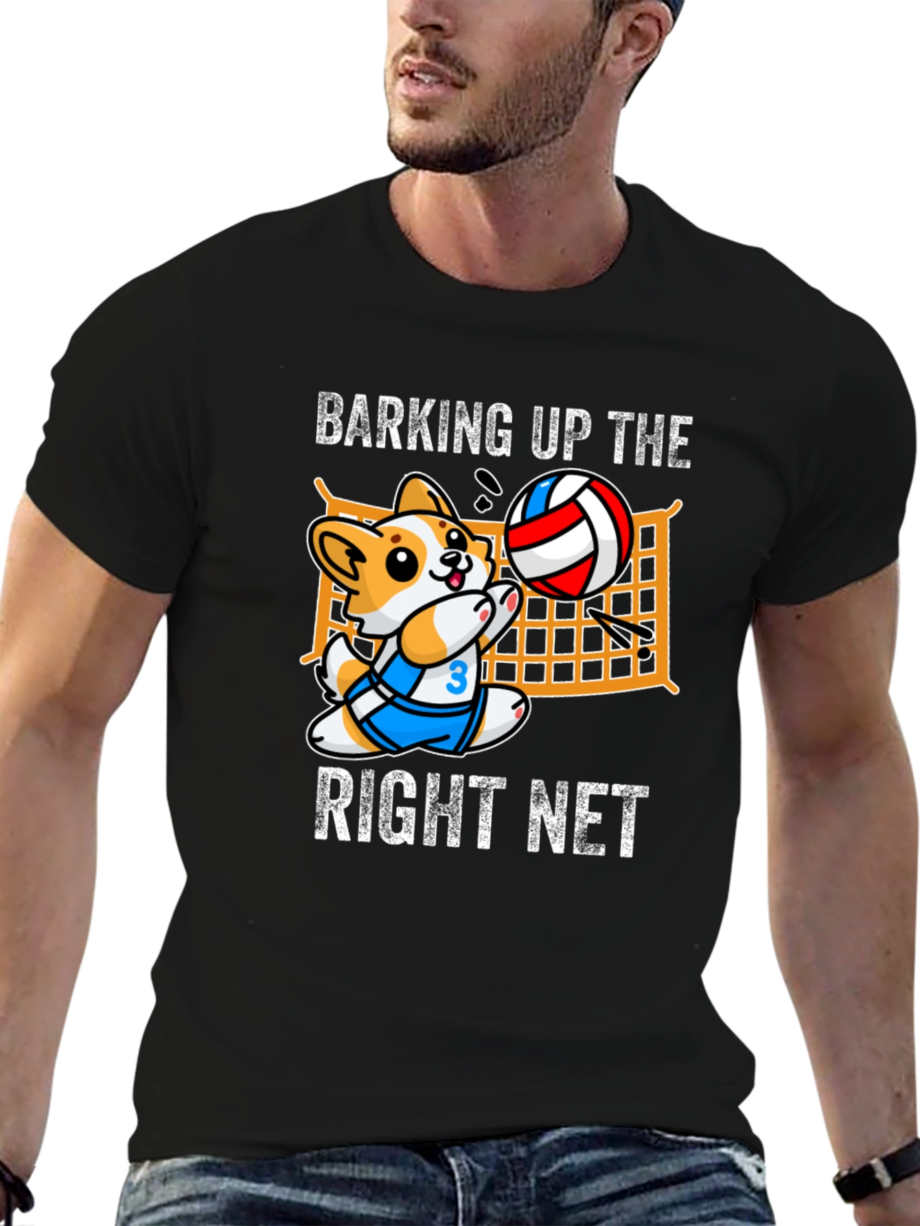 Barking Up the Right Net T-Shirt