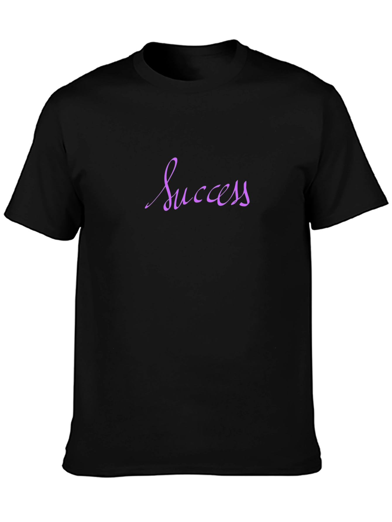 Success Graphic Tee - Black Casual Shirt