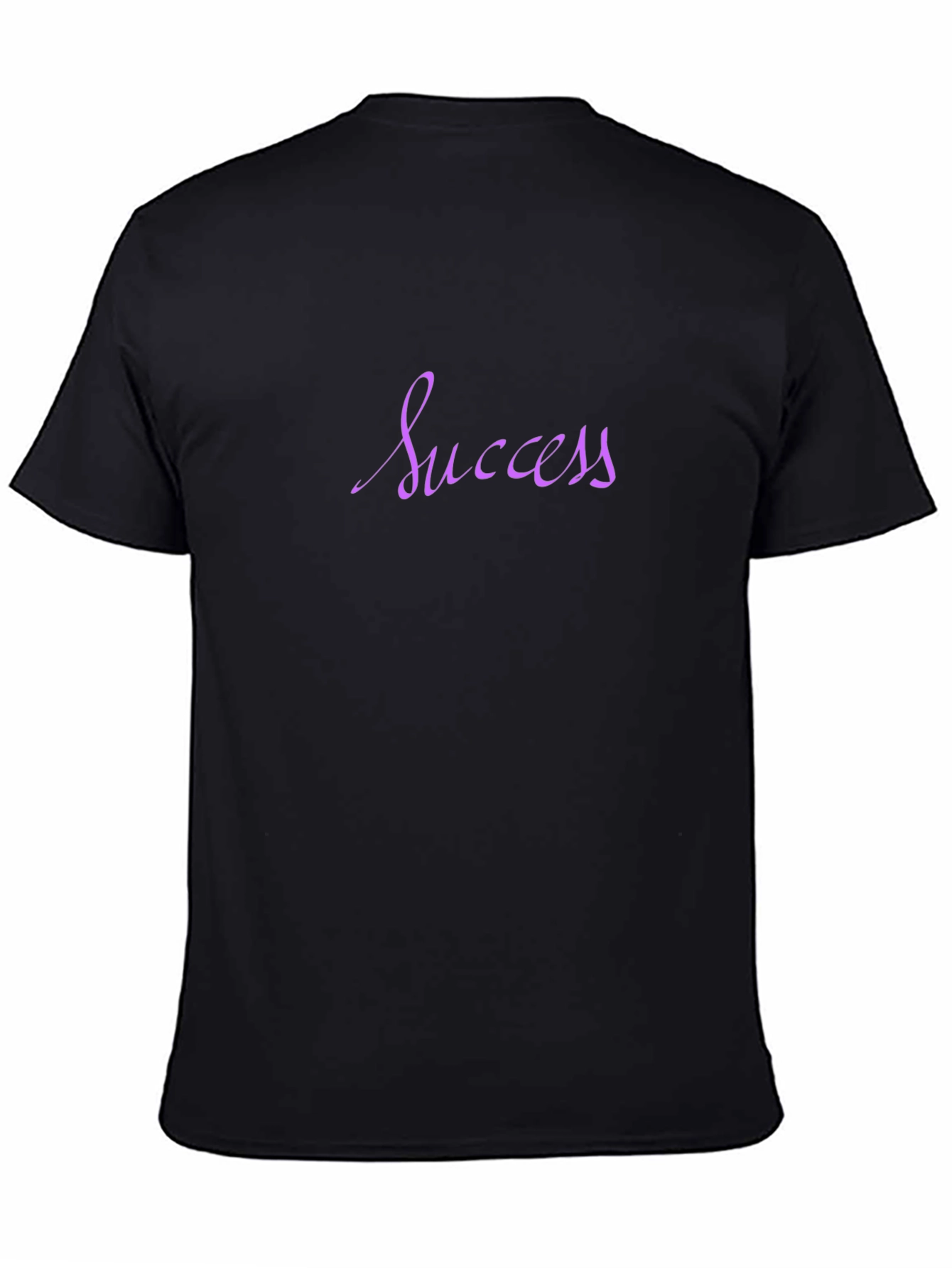 Success Graphic Tee - Black Casual Shirt