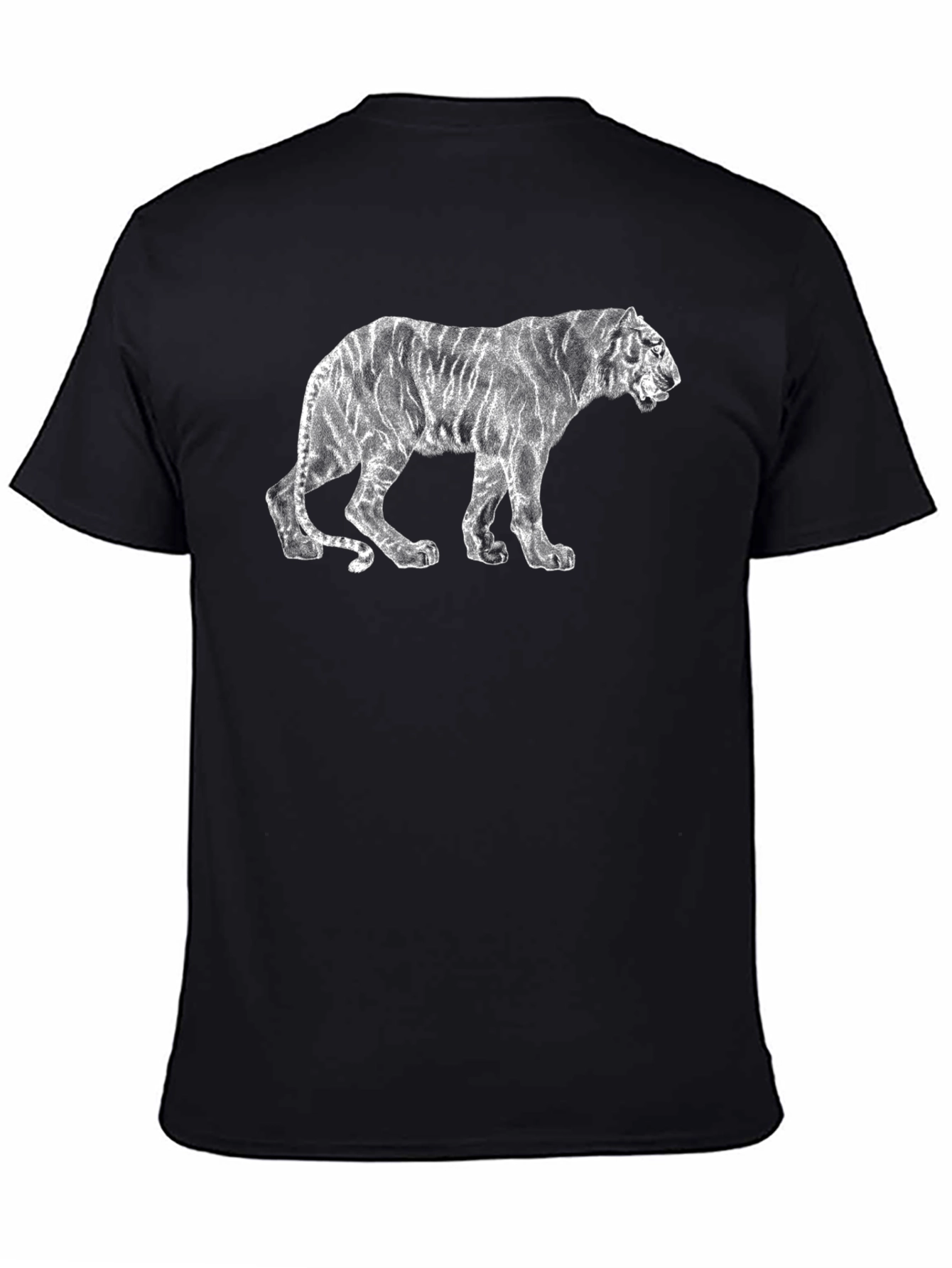Black Tiger Graphic T-Shirt