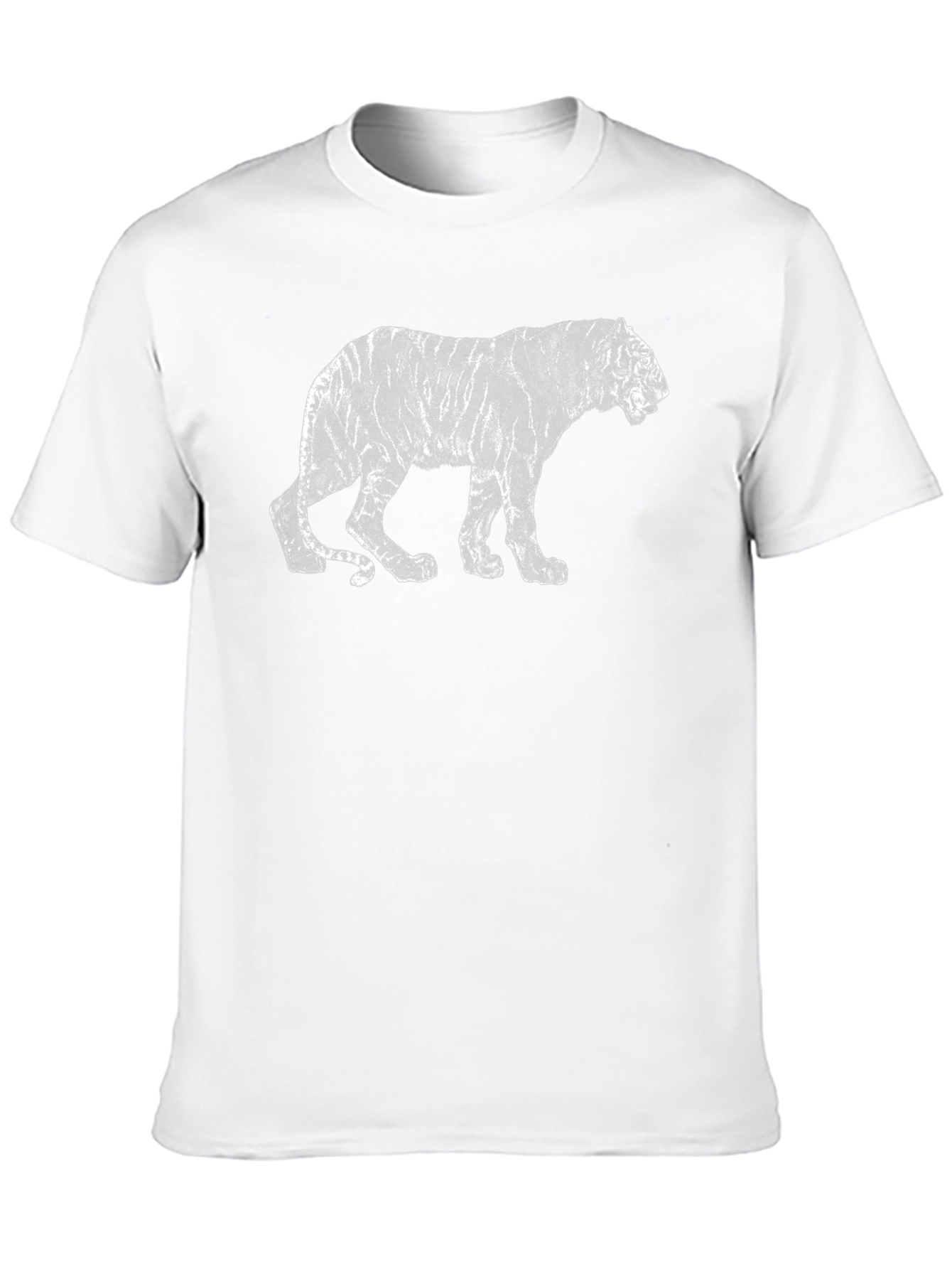 Black Tiger Graphic T-Shirt
