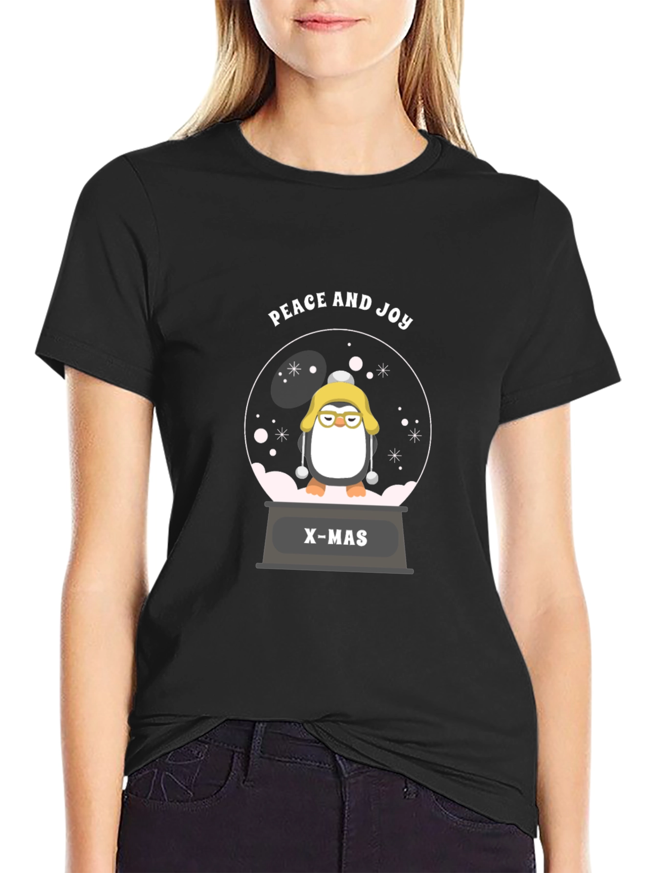 Festive Penguin X-Mas T-Shirt