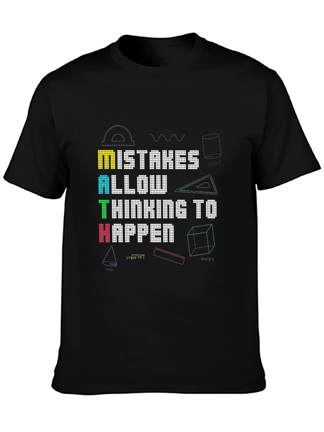 Math Mistakes Allow Thinking to Happen T-Shirt