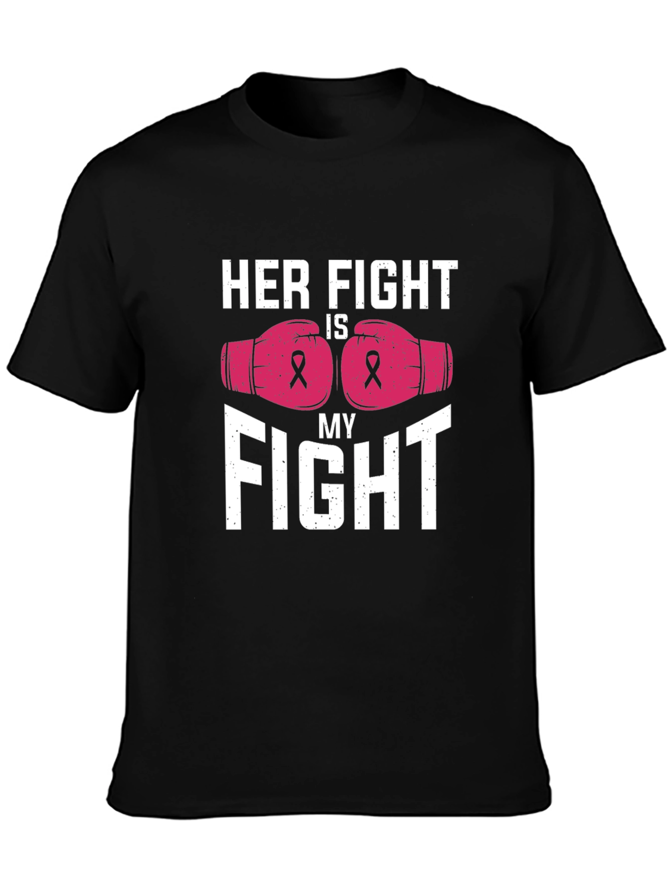 Her Fight is My Fight T-Shirt Breast Cancer Awareness