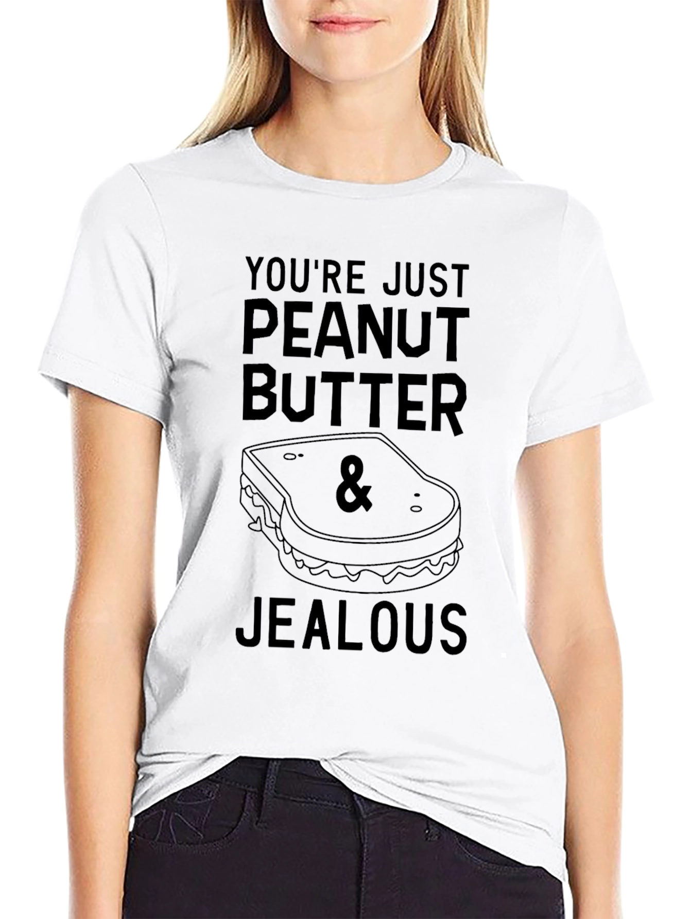 Peanut Butter & Jealous Graphic T-Shirt