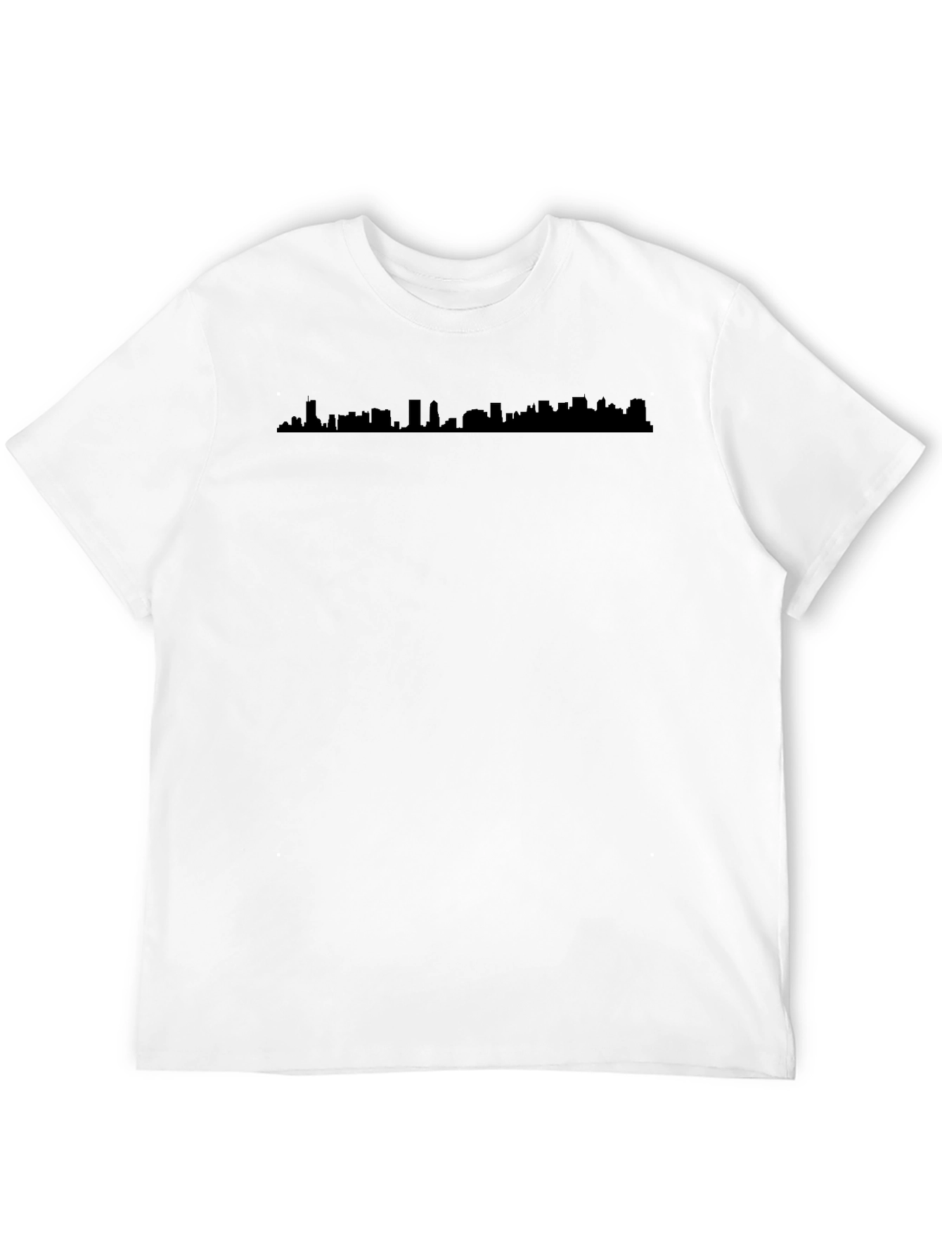 Cityscape Graphic Tee - Black
