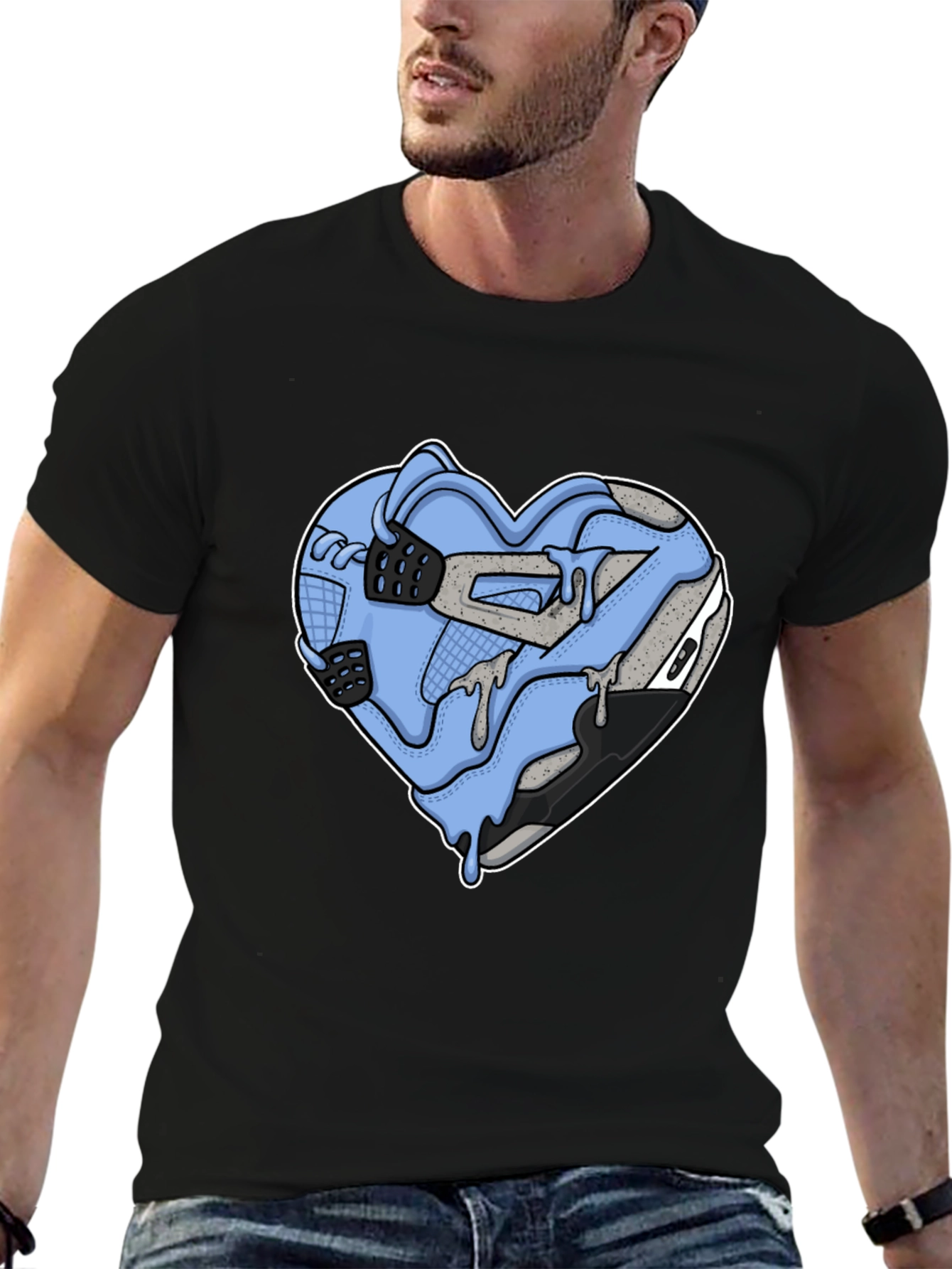 Sneaker Heart Graphic T-Shirt